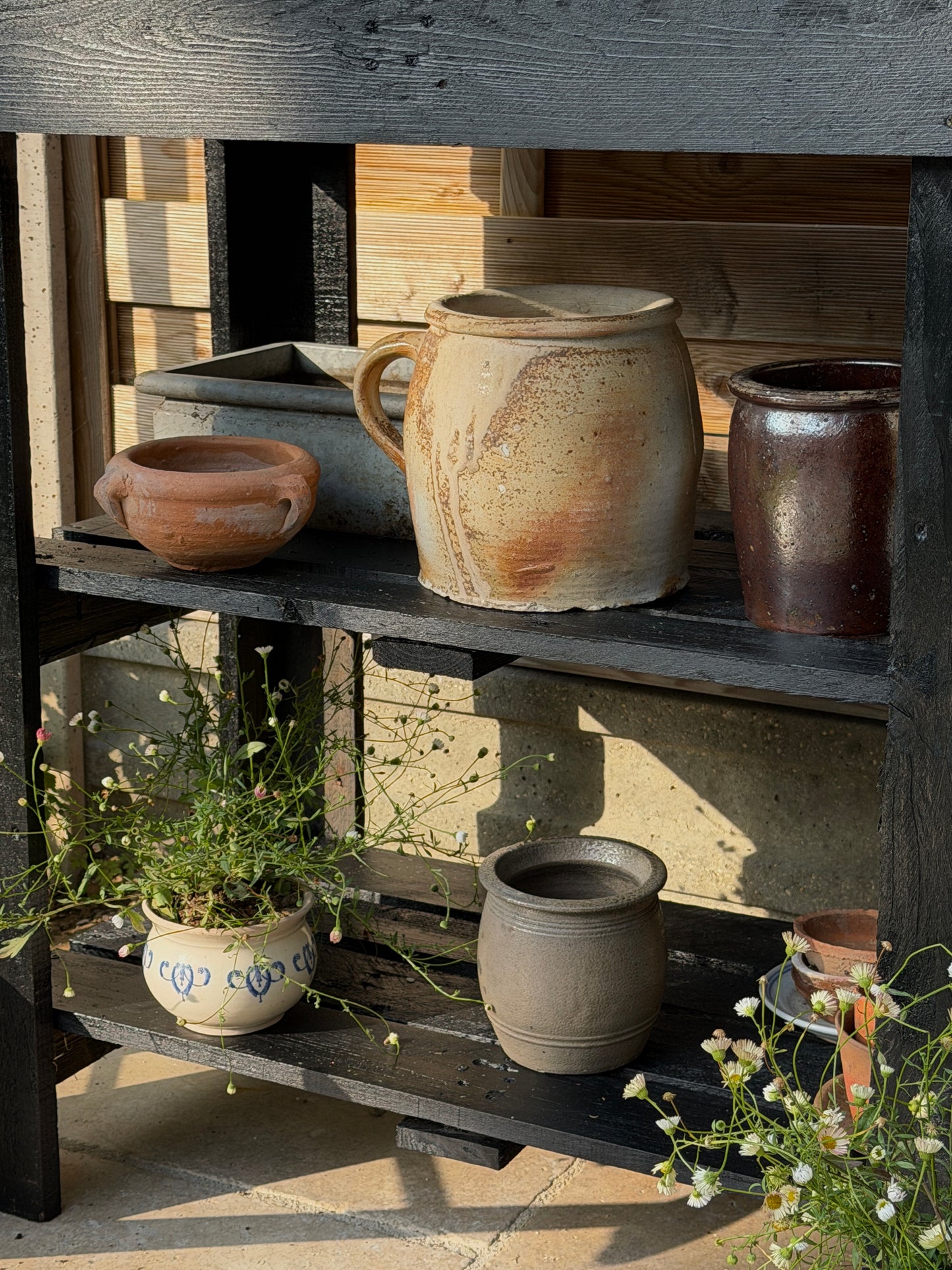 Aged French Terracotta Planter