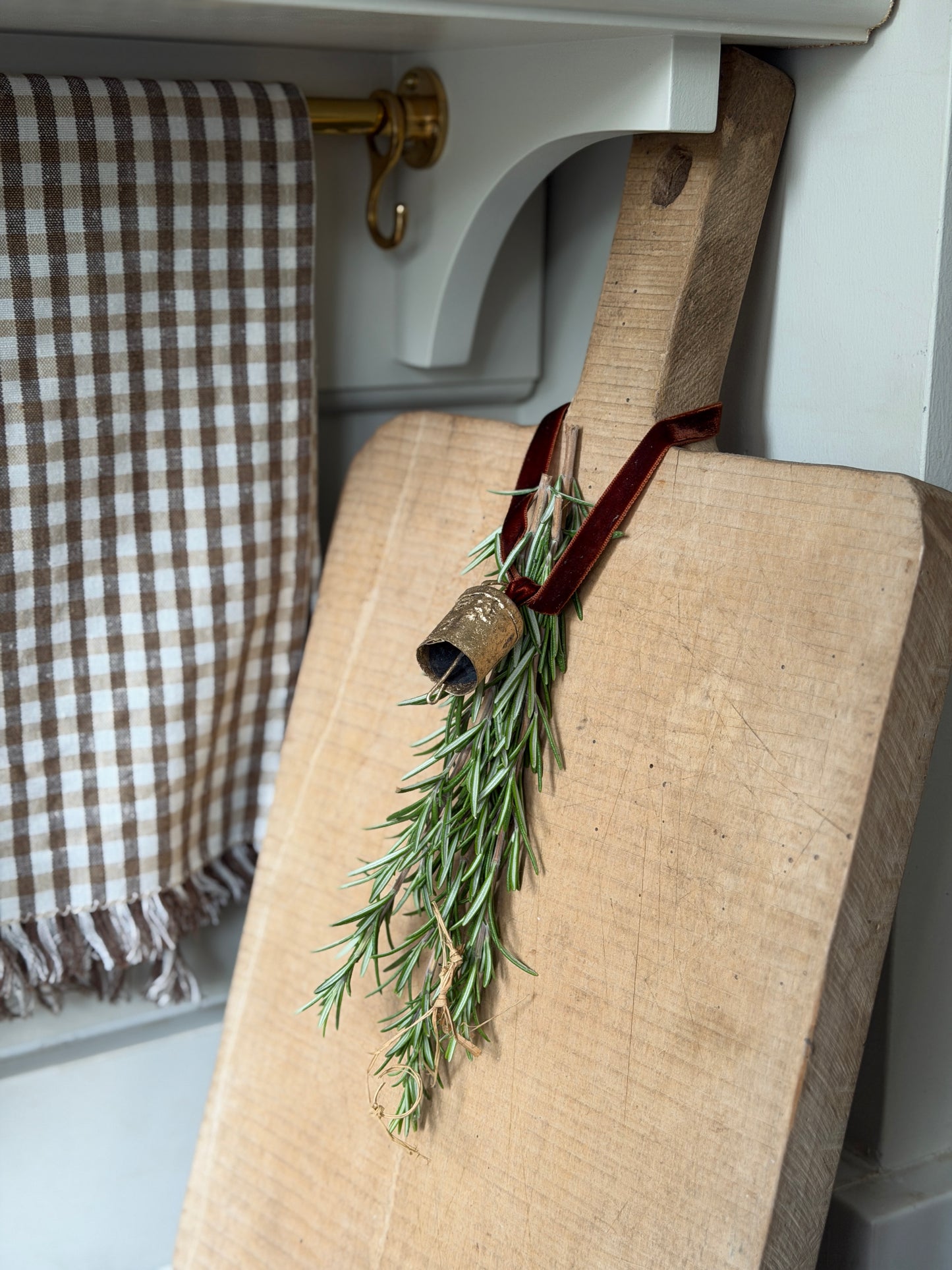 Large French Wooden Chopping Board