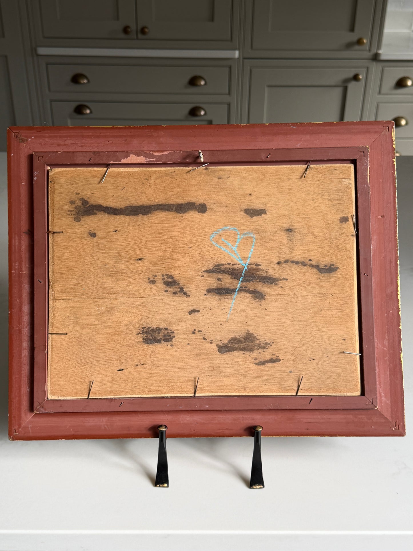 French Signed & Framed Rural Landsape Oil Painting