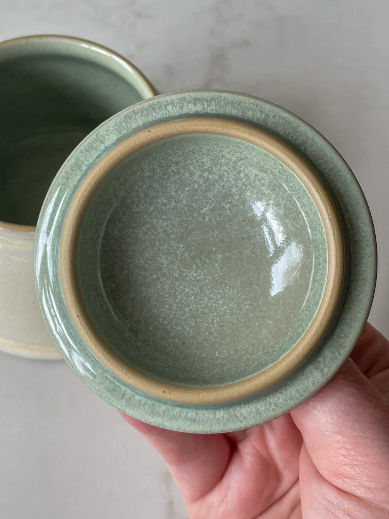 Vintage Denby Sugar Pot