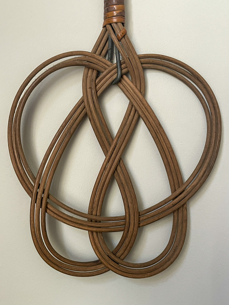 Vintage Wicker Rug Beater