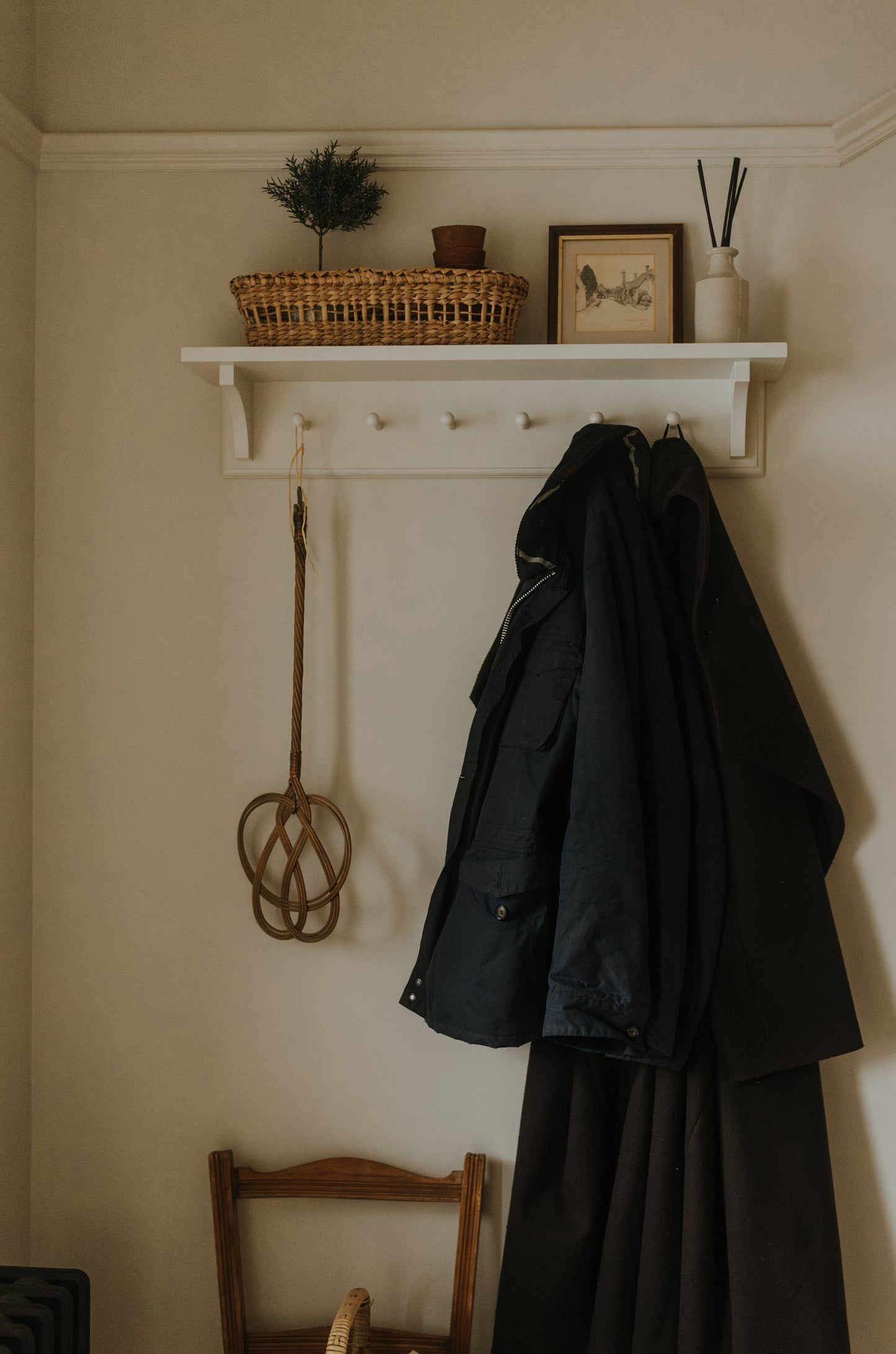 Vintage Wicker Rug Beater