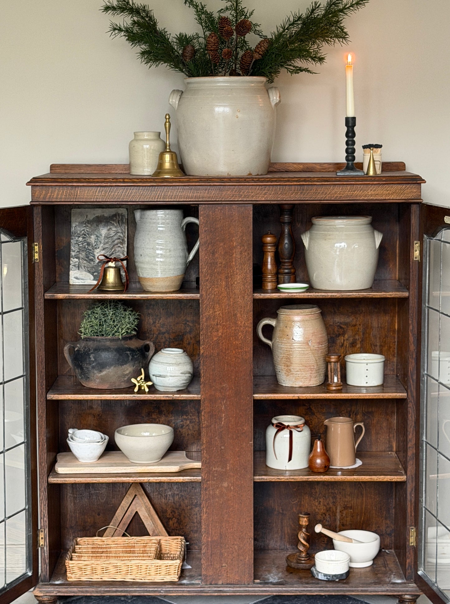Small Black Turkish Terracotta Pot