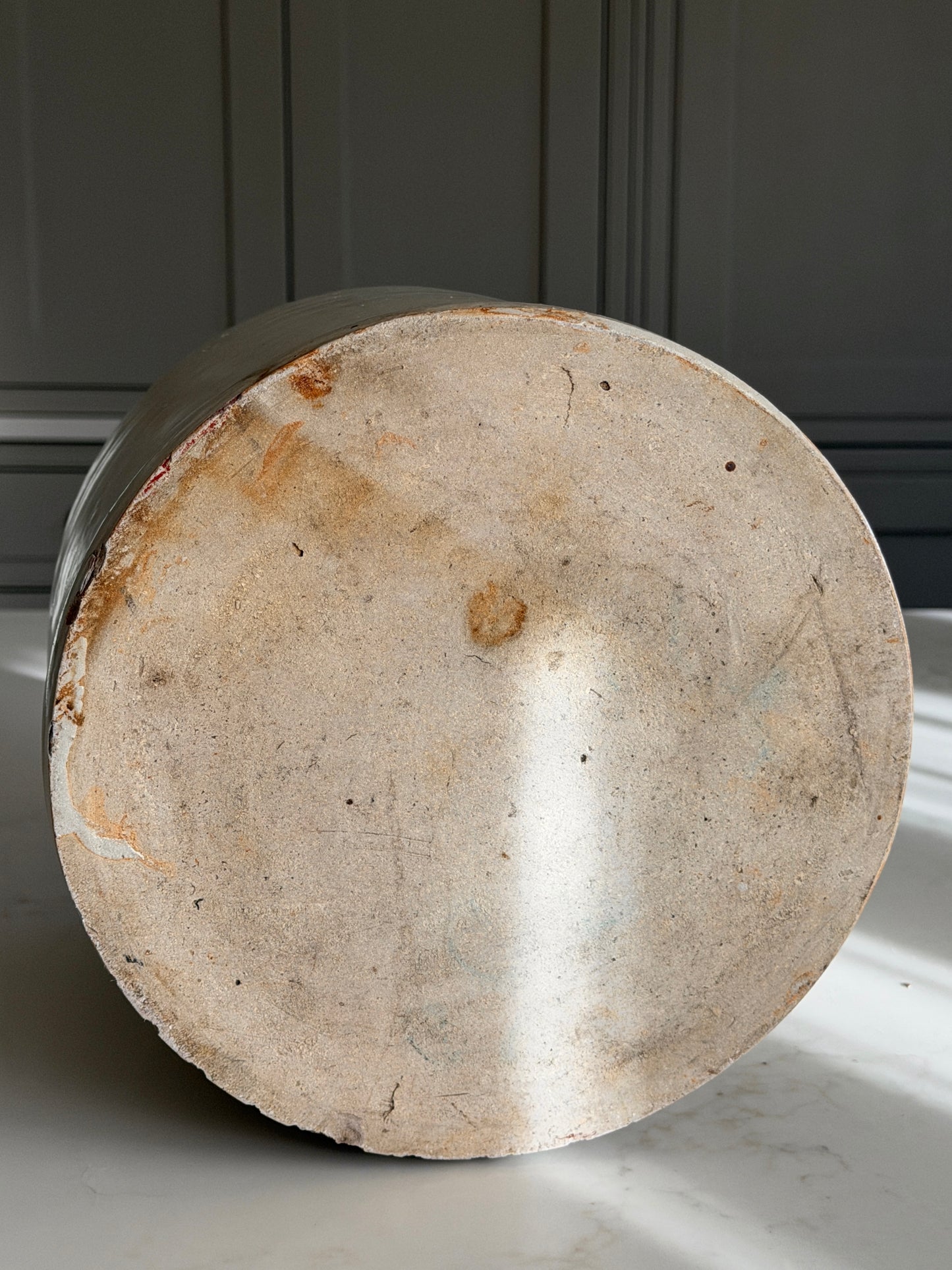 XL French Greige Stoneware Pot