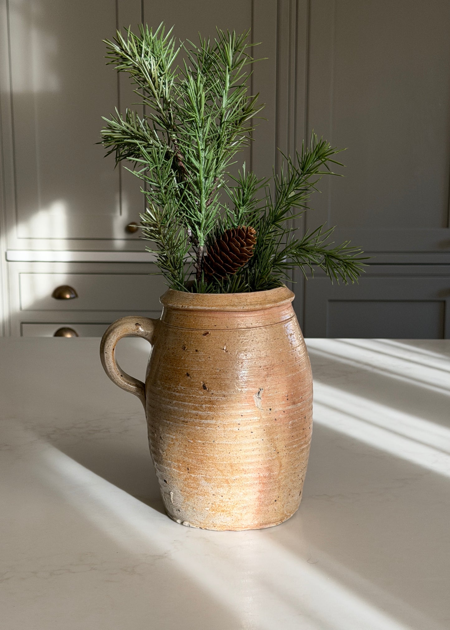 Large Wide Neck French Jug