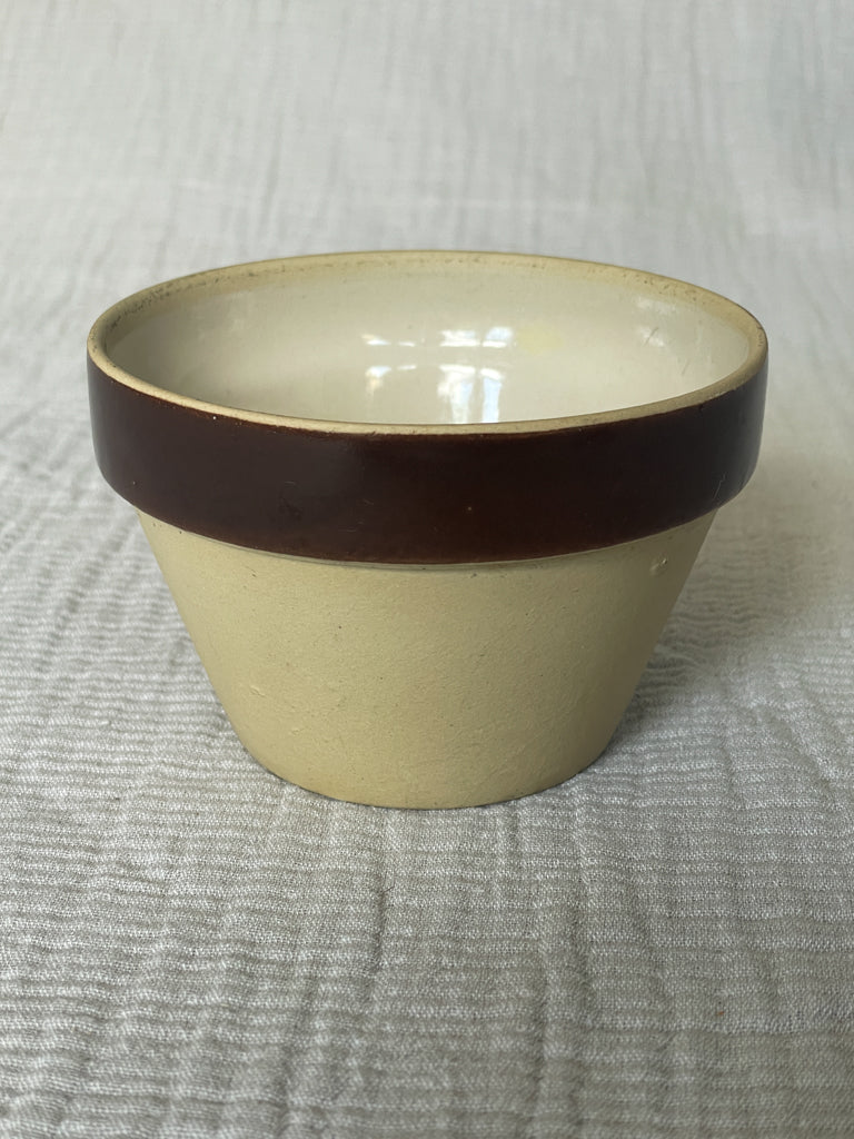 Vintage Small French Baking Bowl