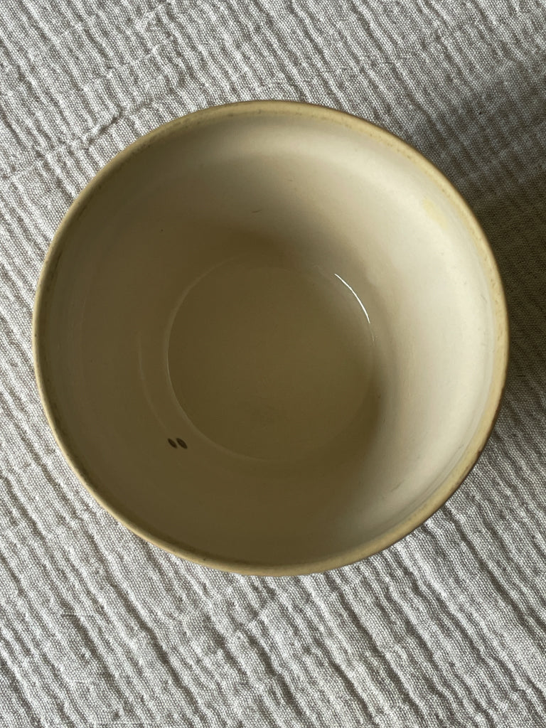Vintage Small French Baking Bowl