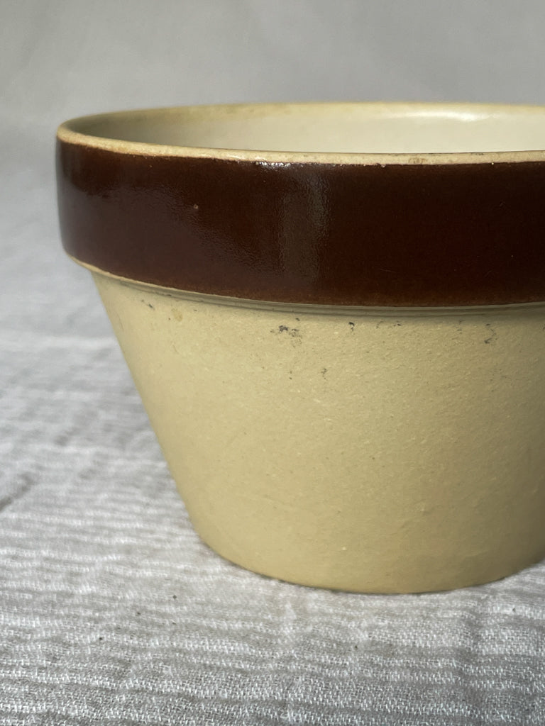 Vintage Small French Baking Bowl