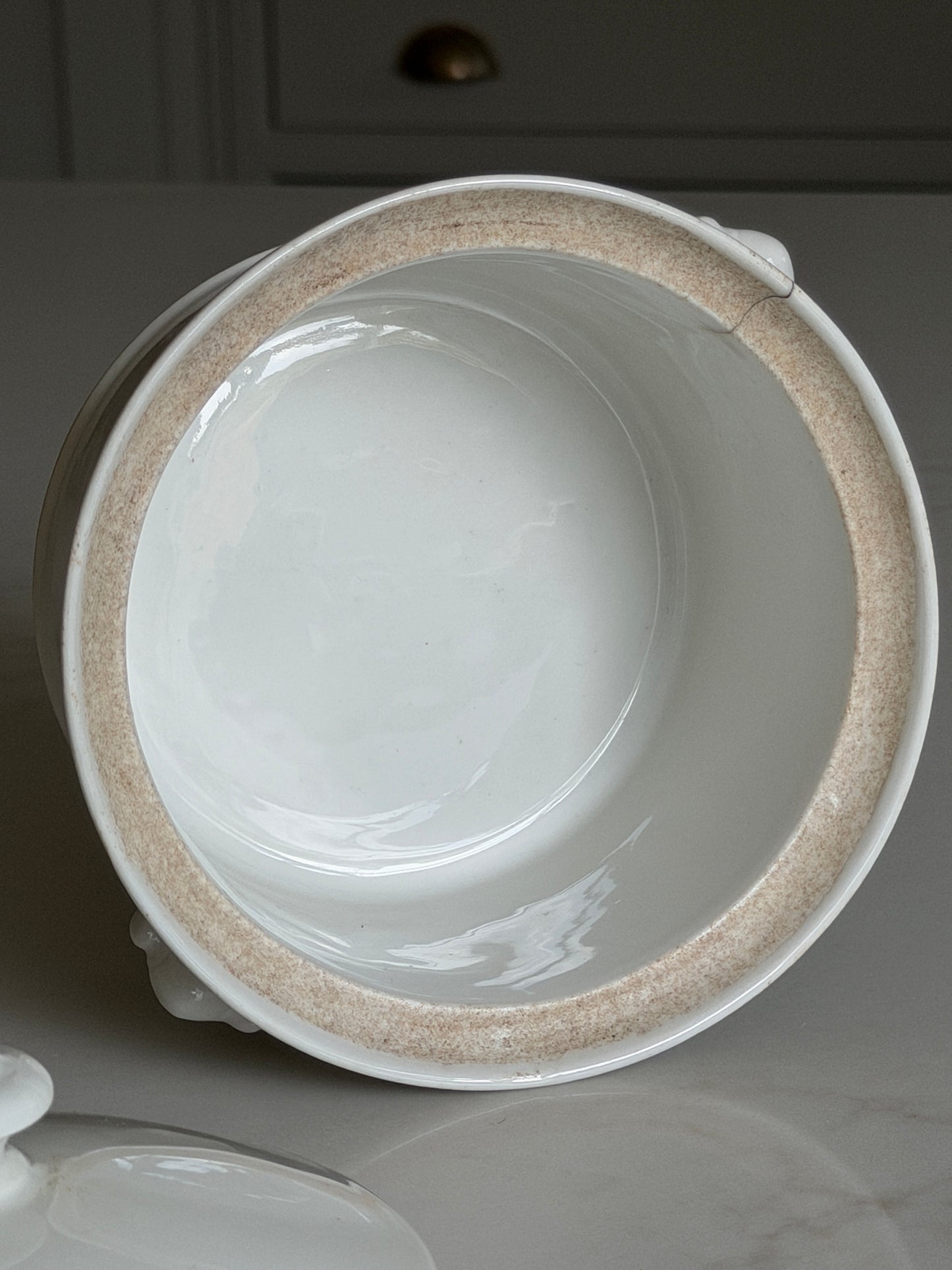 French Porcelain Lidded Tureen