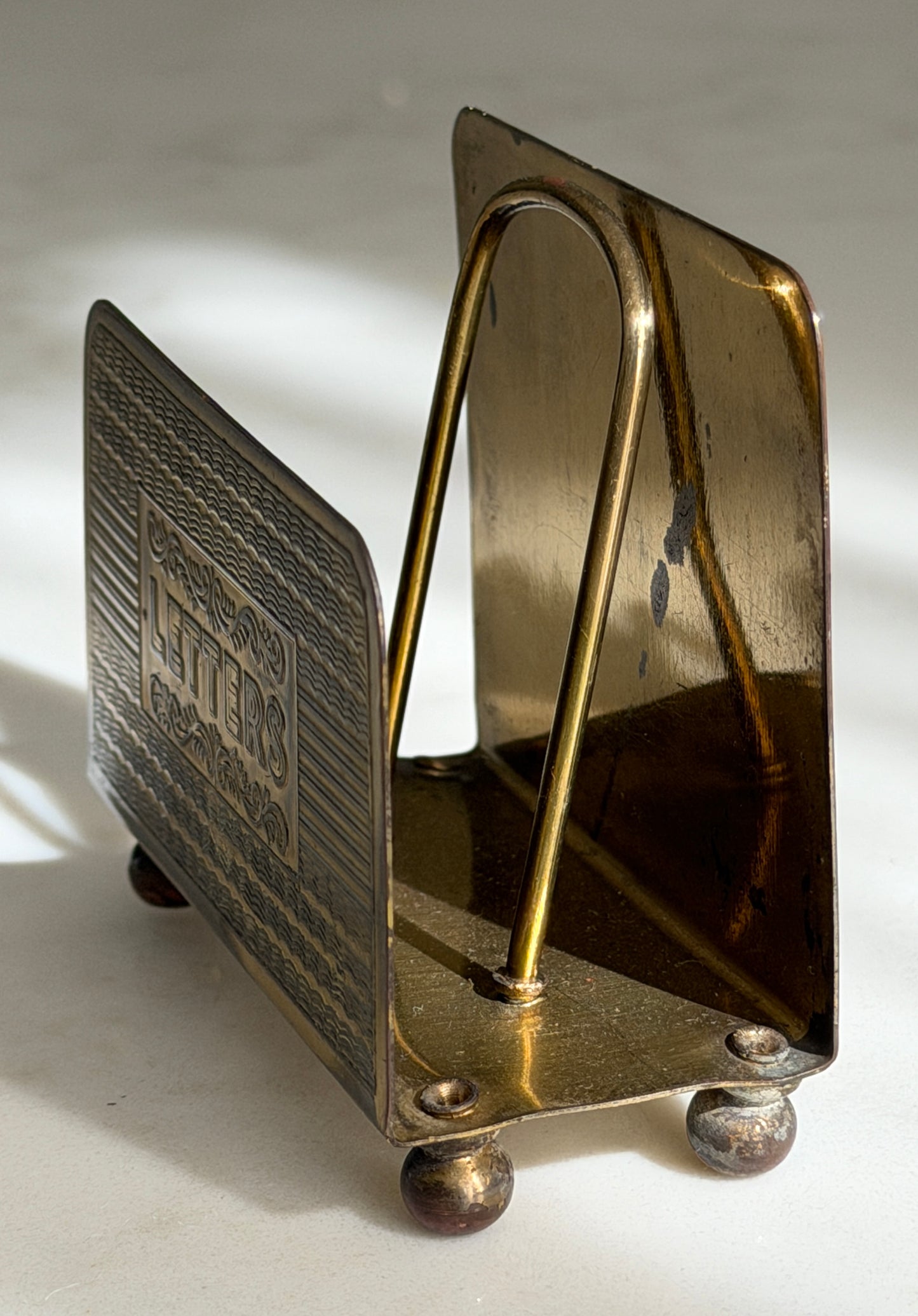 Brass Letter holder