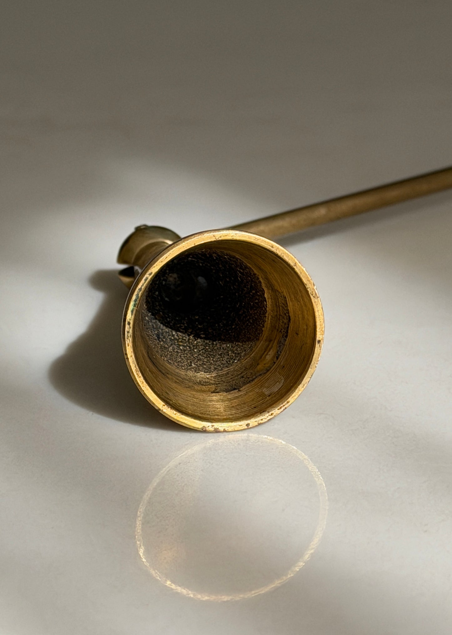 Brass Handled Candle Snuffer