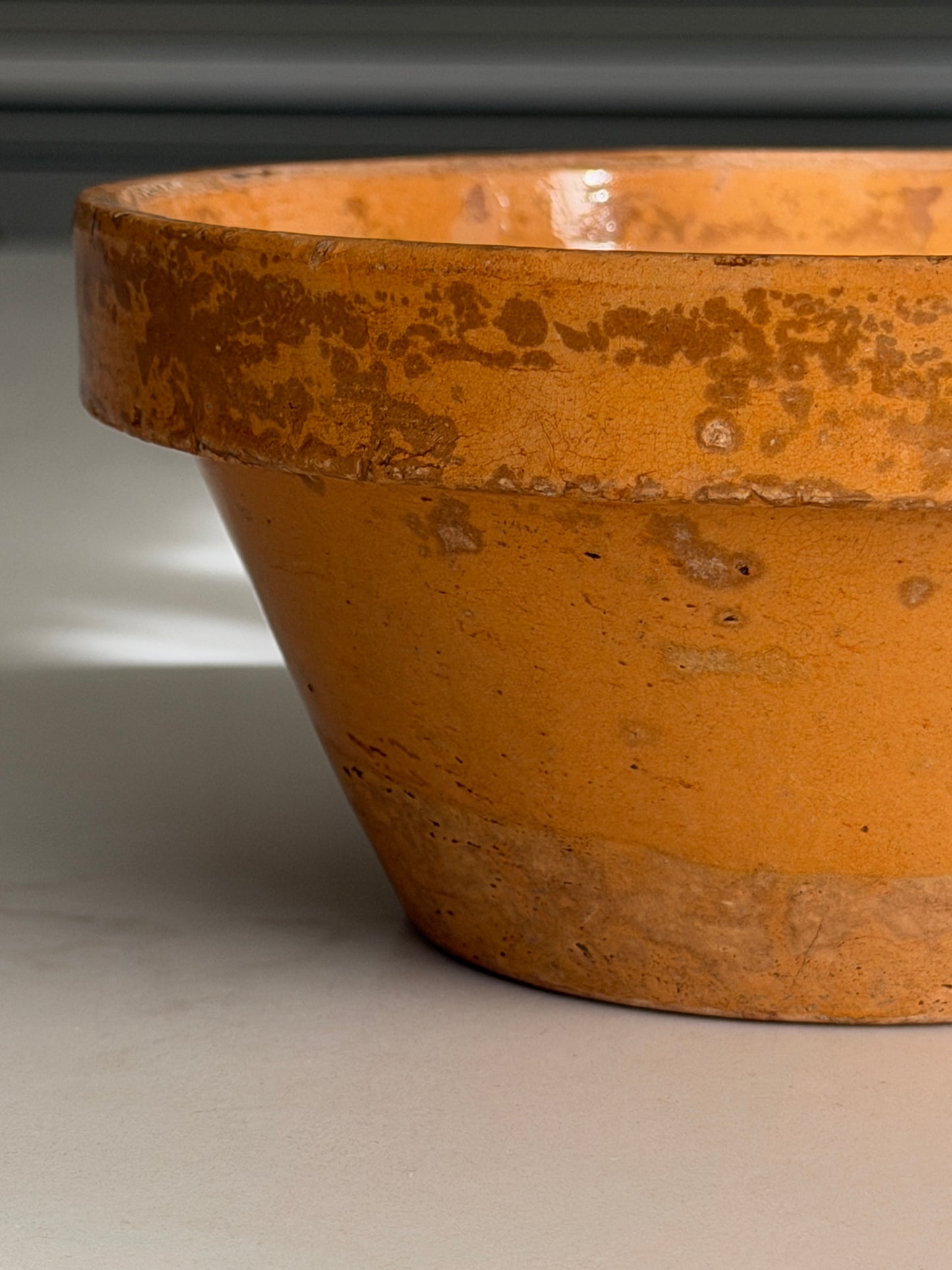 Yellow French Provincial Dairy Bowl
