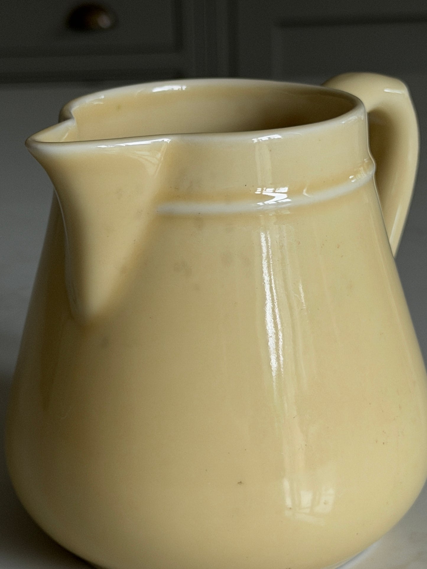 Butter Yellow French Jug