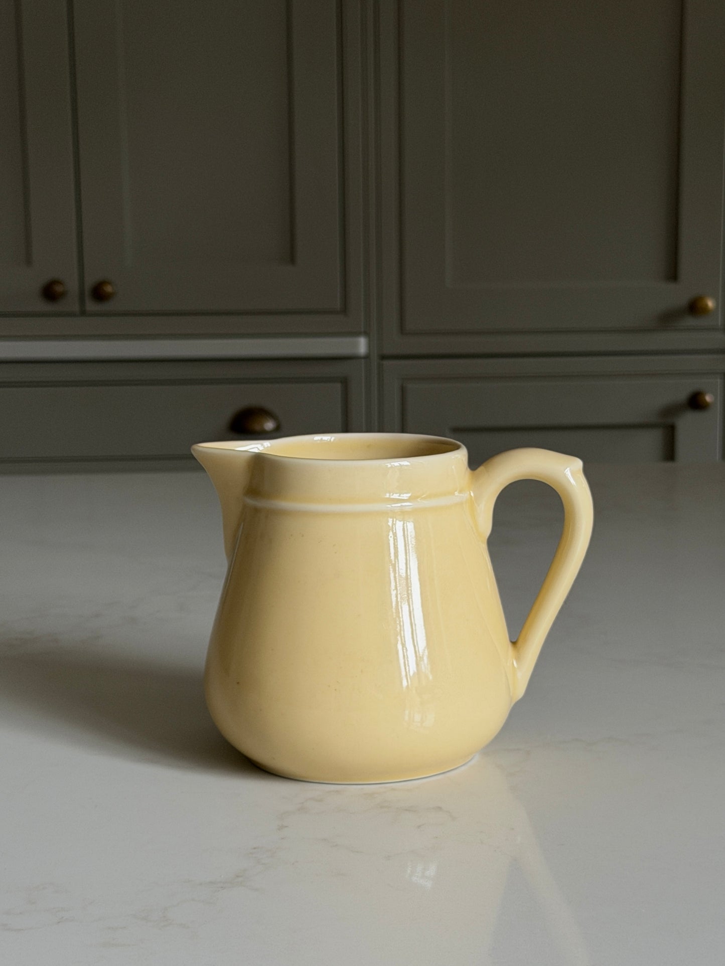 Butter Yellow French Jug