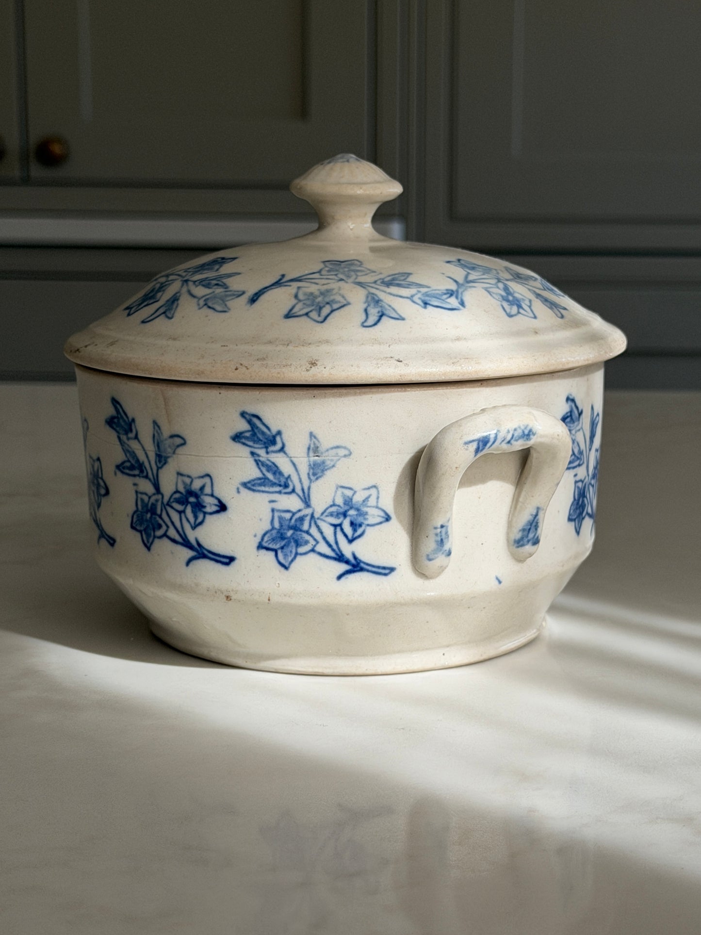 Blue & White Floral French Terrine