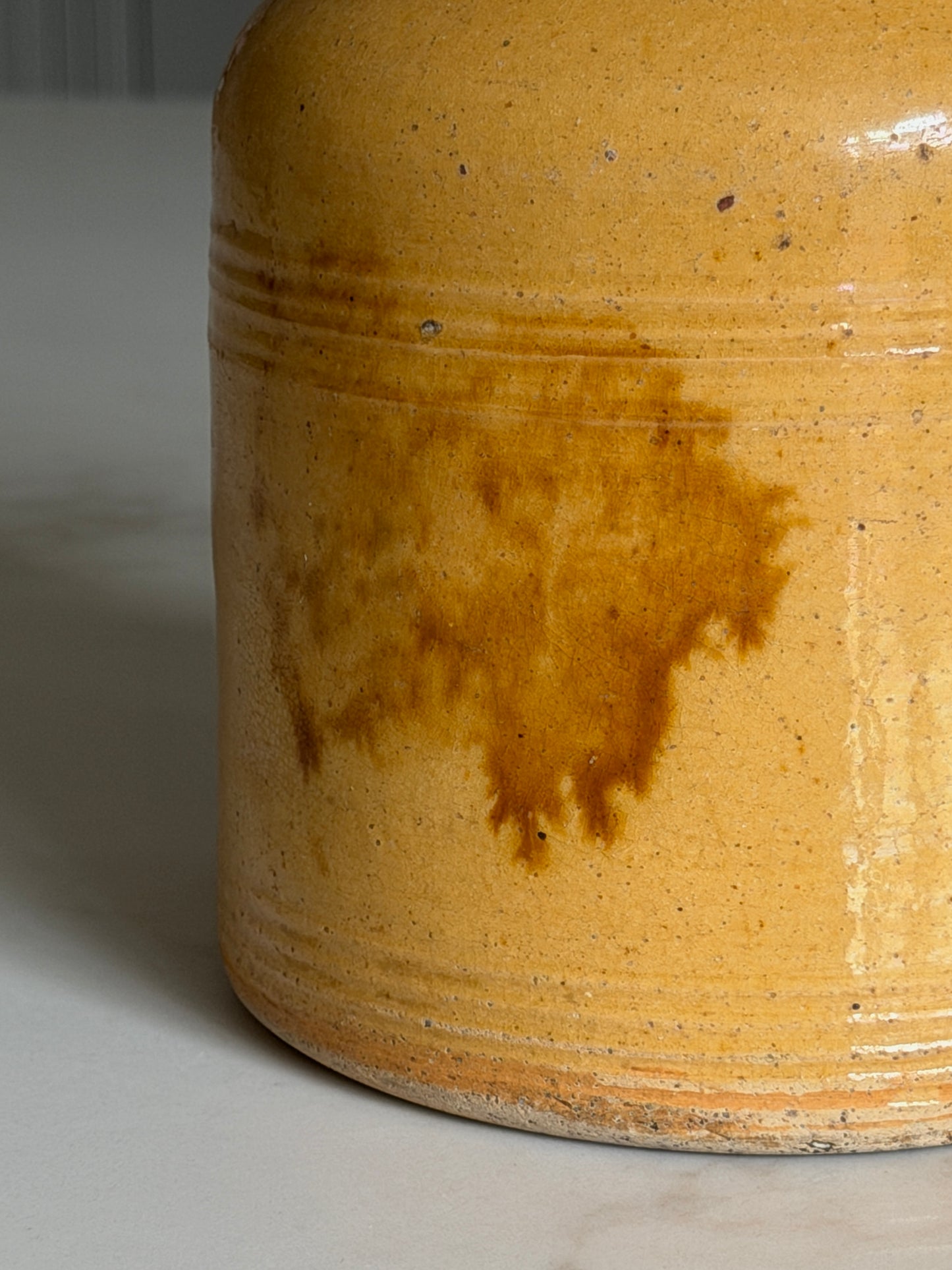 Ochre & Brown French Jug