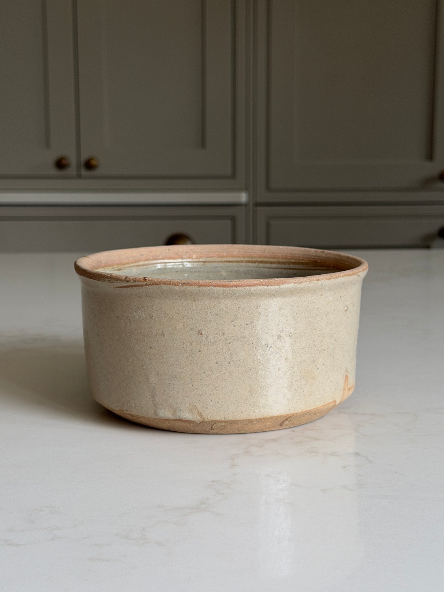 Stoneware Bowl - Greeny-Greige