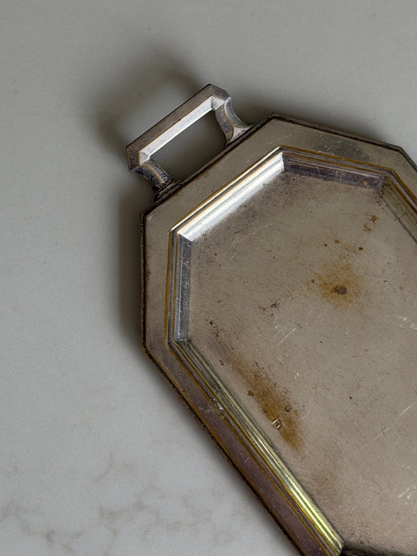 Silver Handled Tray