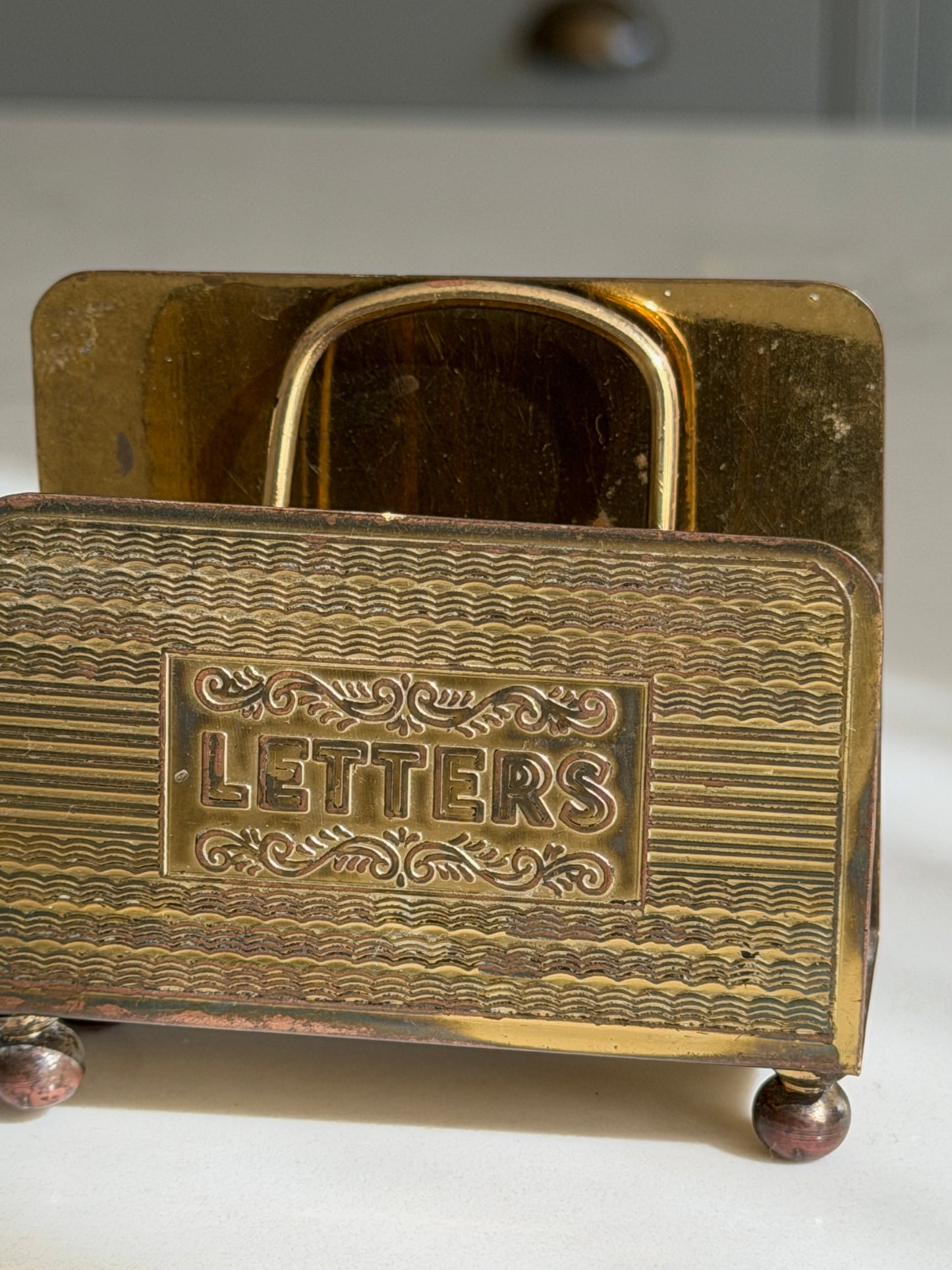 Brass Letter holder