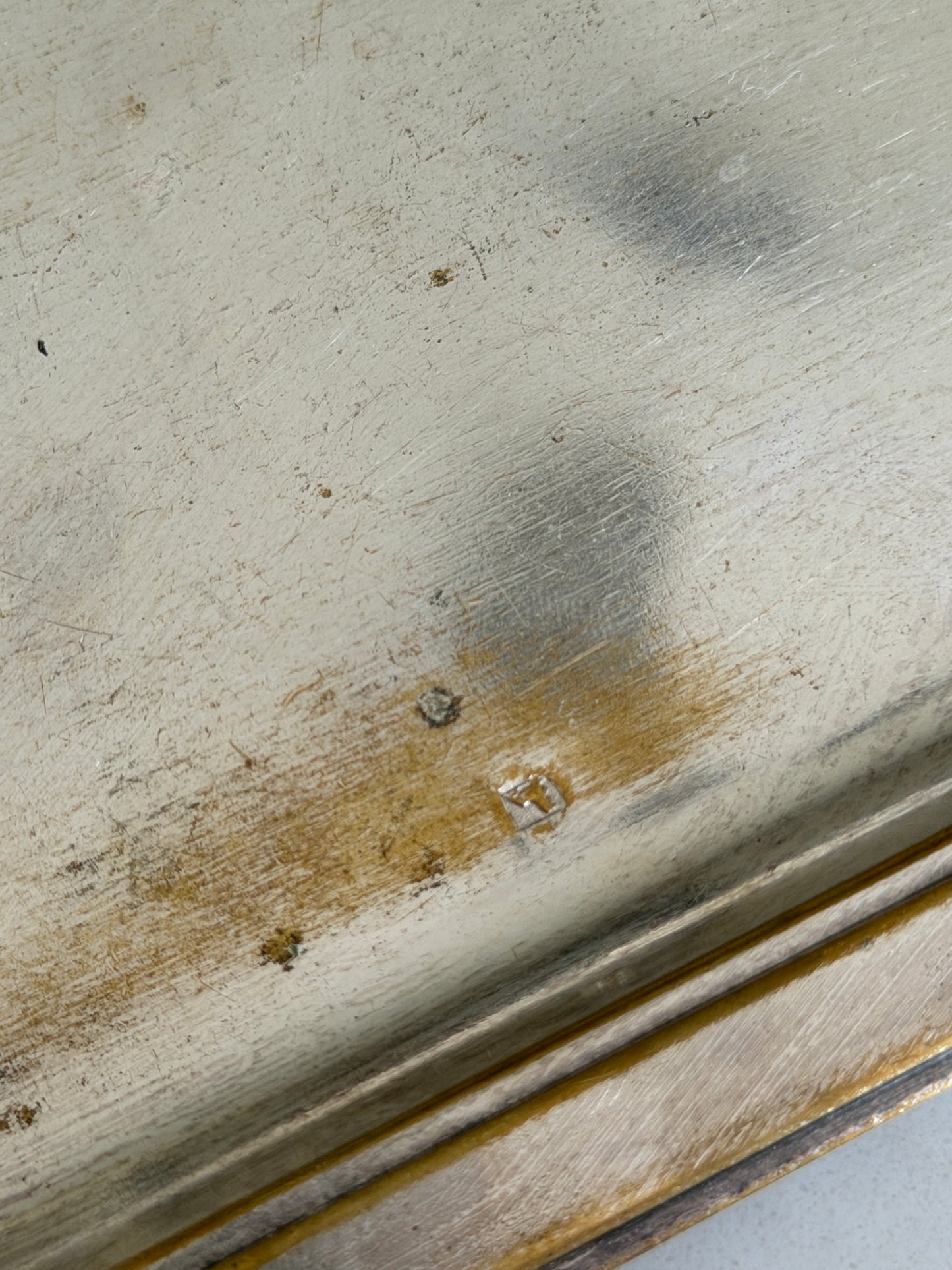 Silver Handled Tray