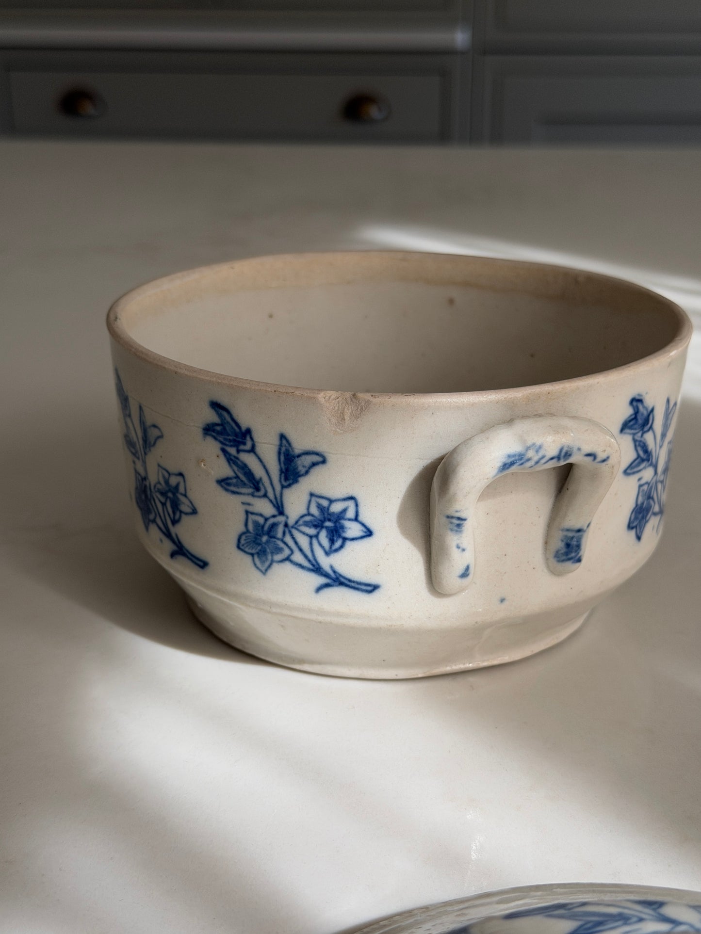 Blue & White Floral French Terrine