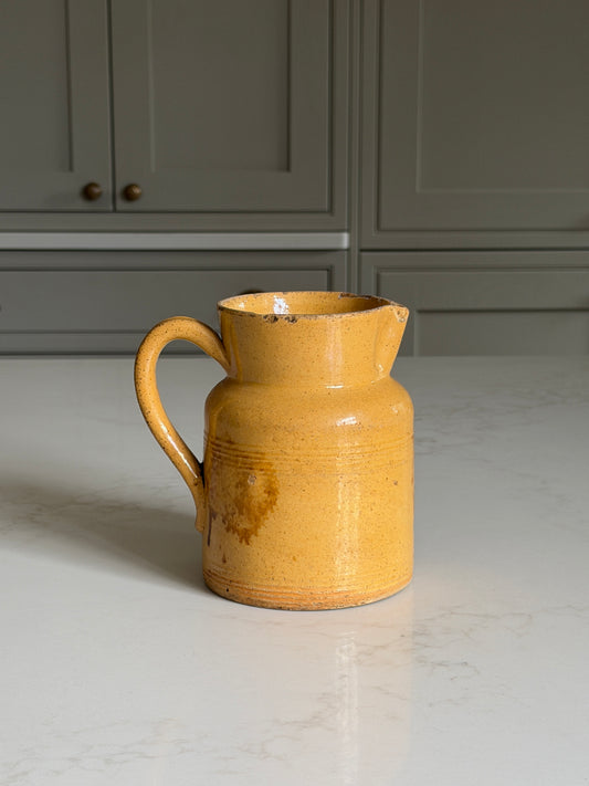Ochre & Brown French Jug