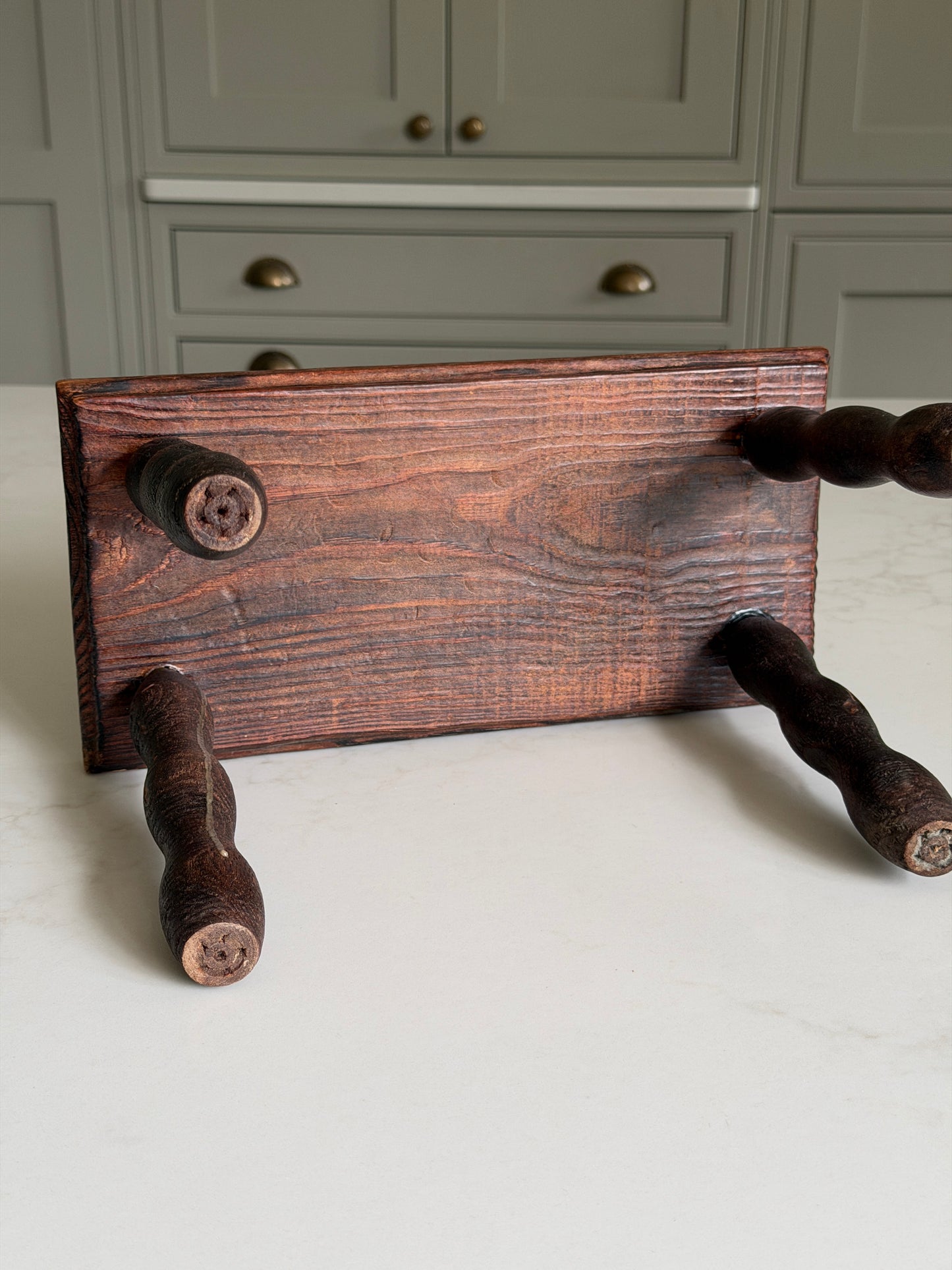 Mini French Rectangular Bobbin Milking Stool