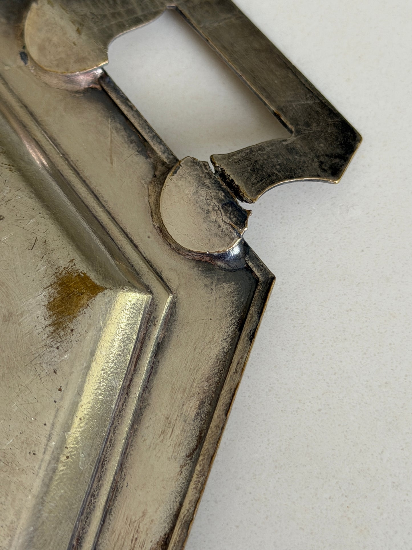 Silver Handled Tray