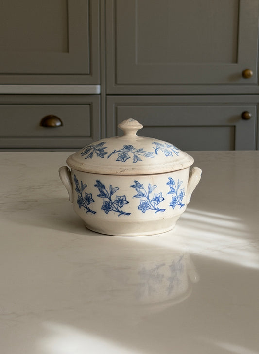 Blue & White Floral French Terrine