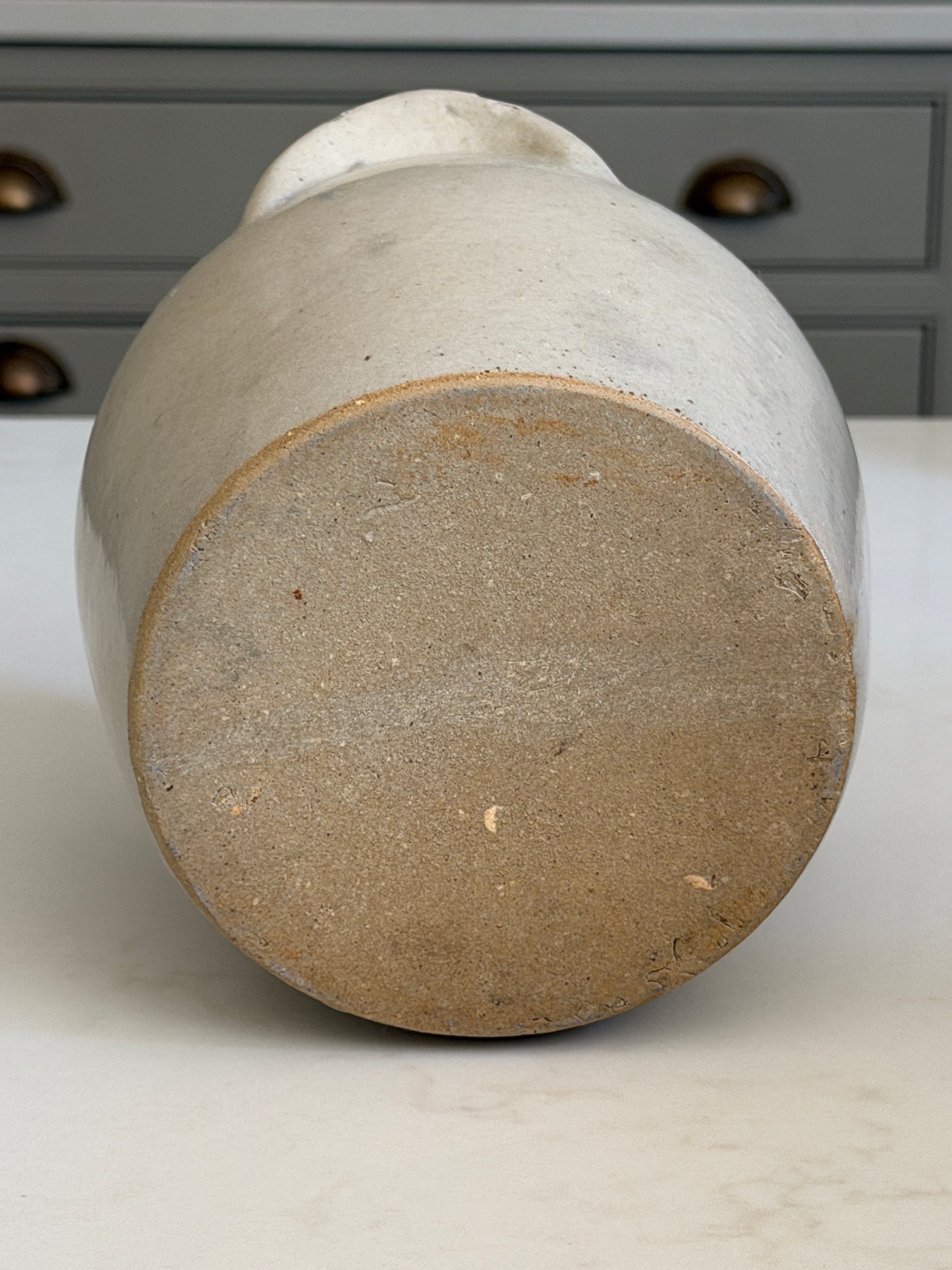 Greige French Confit Pot