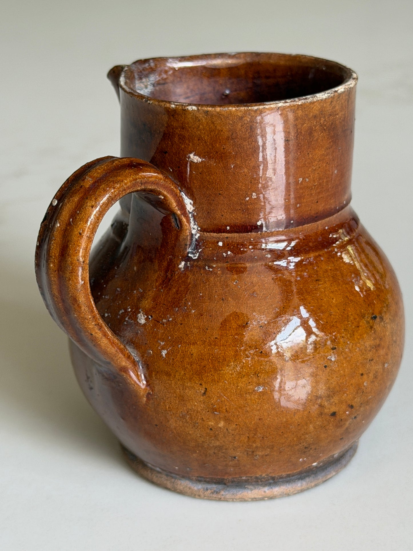 Small Brown French jug