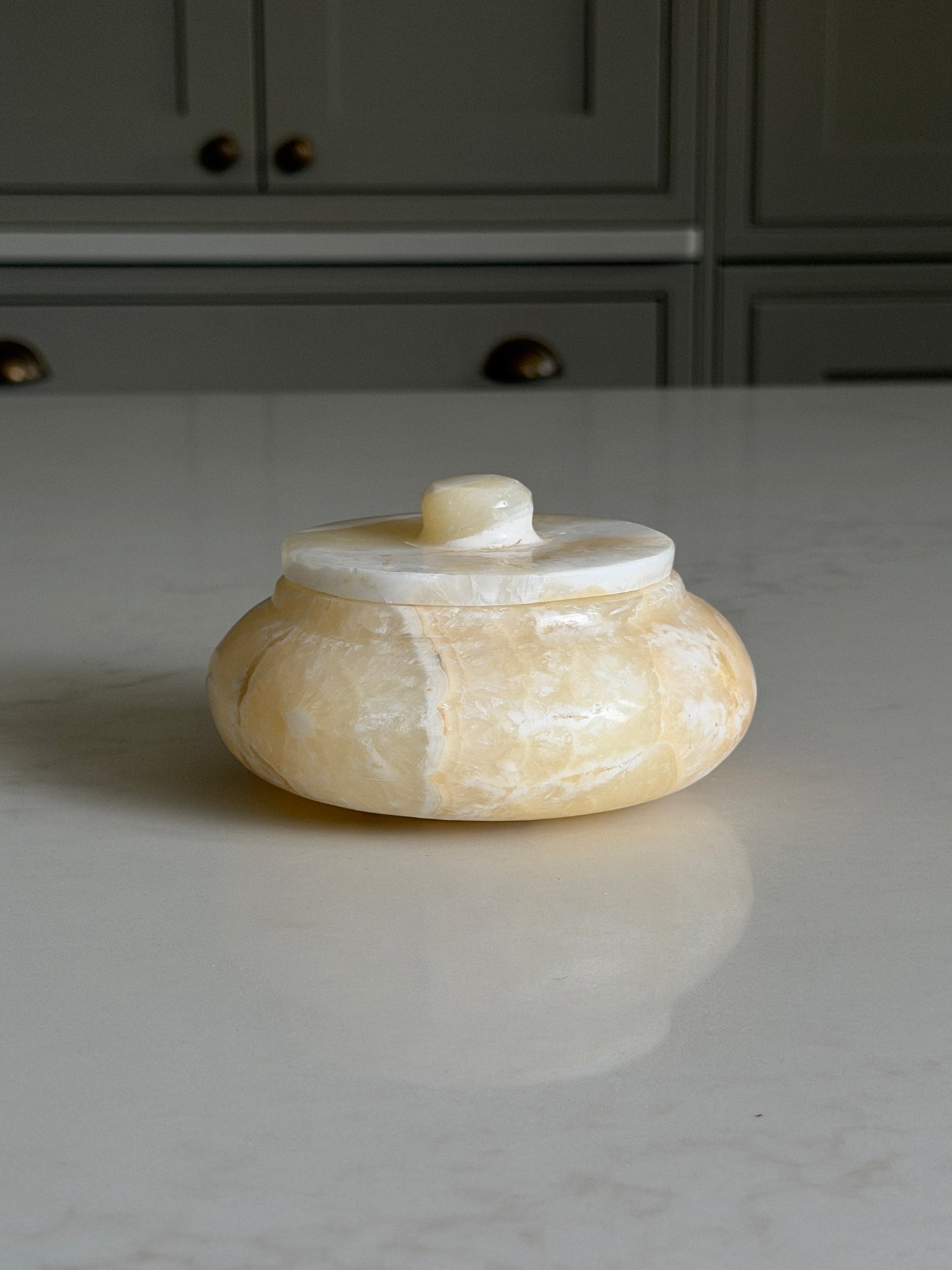 Onyx Lidded Pot