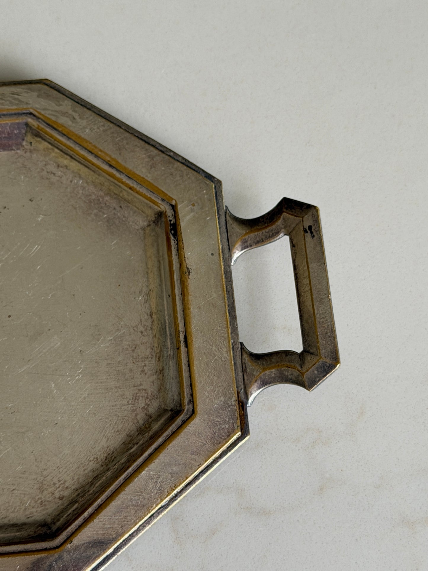 Silver Handled Tray