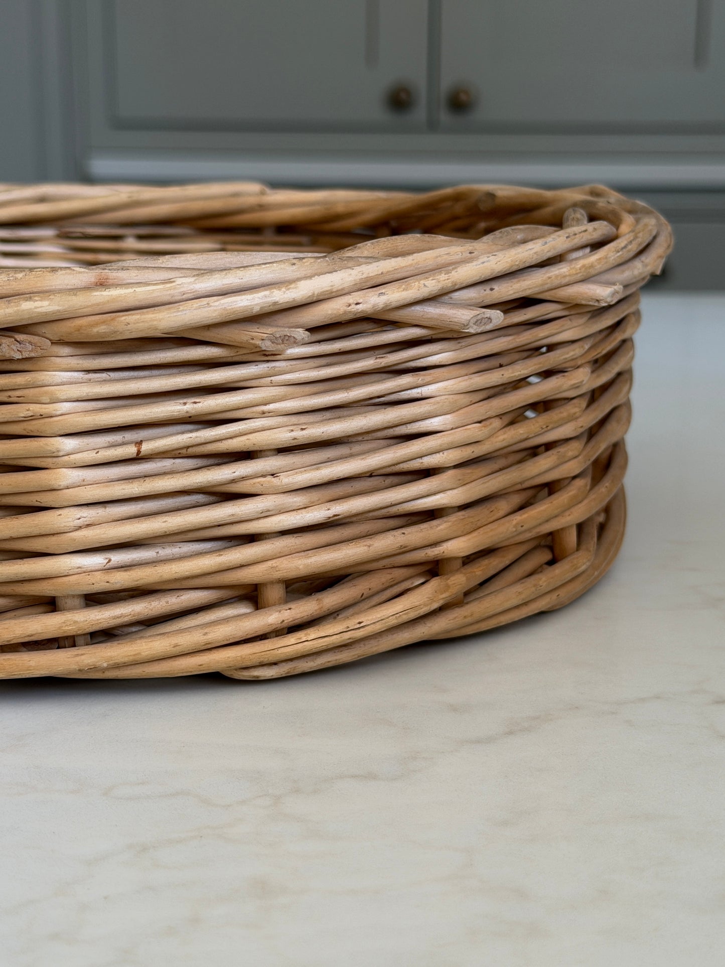 Round Wicker Basket