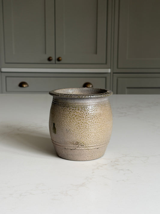 Stoneware Pot - Grey-Green