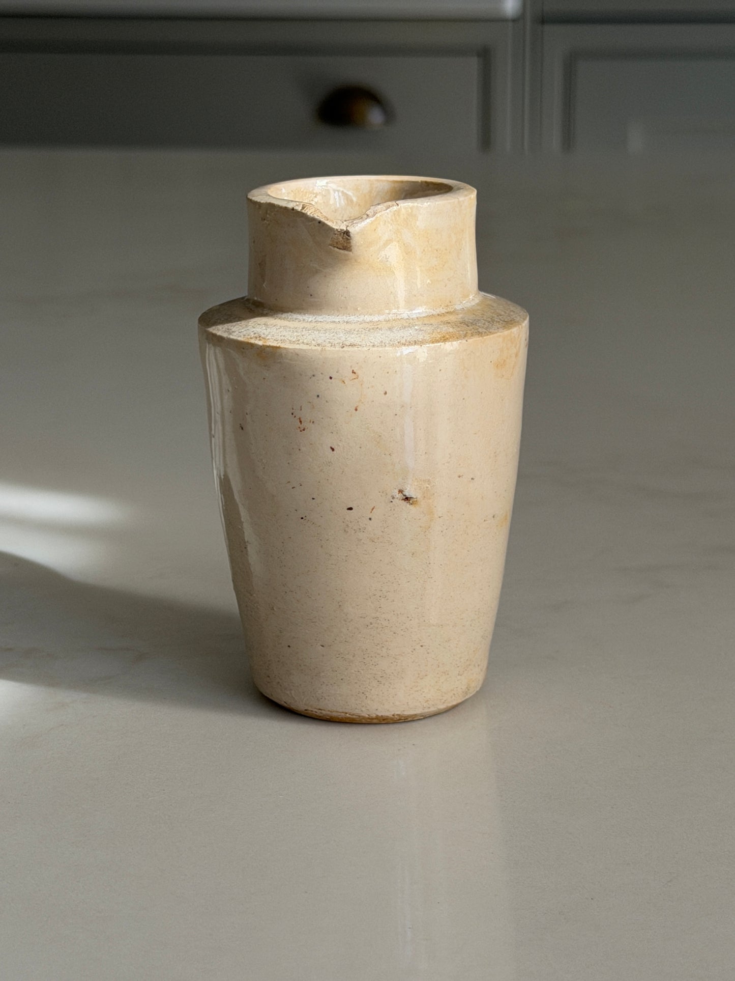 Small Off-White Jug