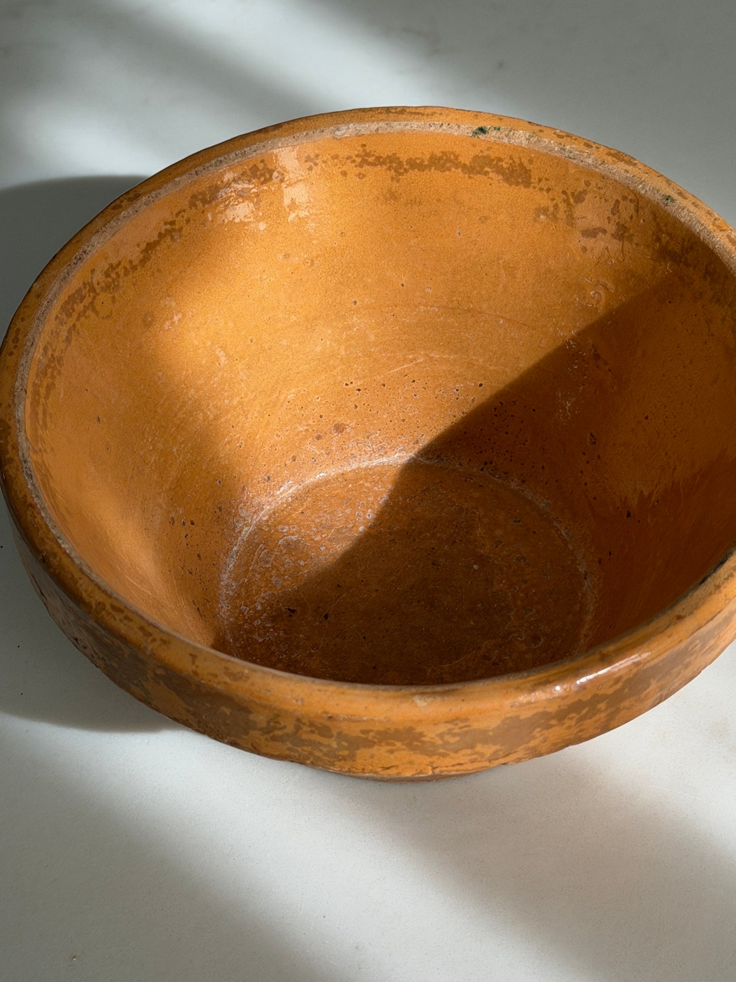 Yellow French Provincial Dairy Bowl