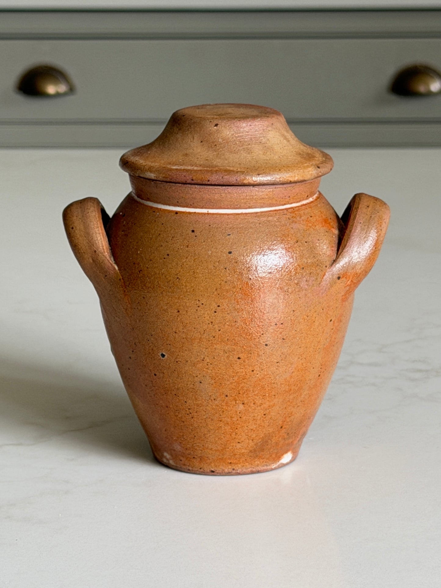 XS Lidded Terracotta French Confit Pot