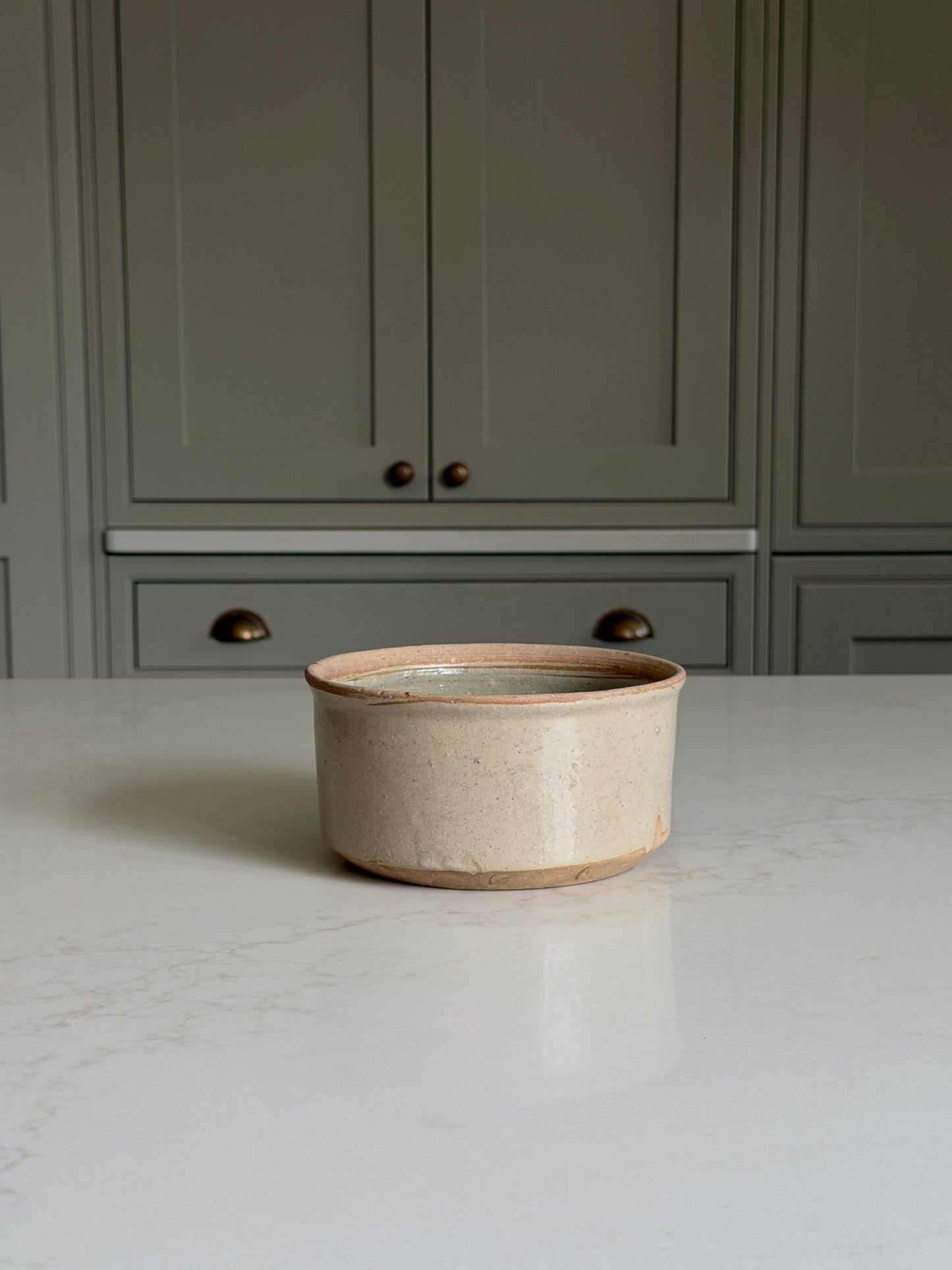 Stoneware Bowl - Greeny-Greige