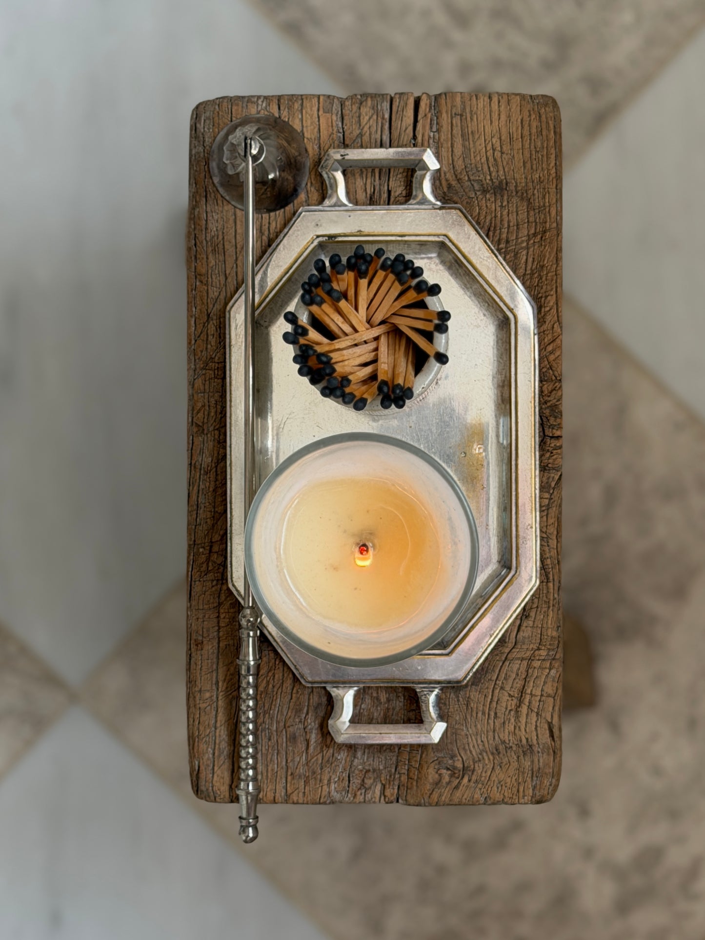 Silver Handled Tray