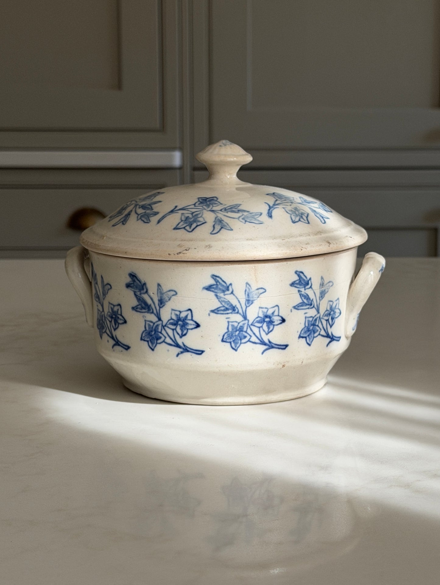 Blue & White Floral French Terrine