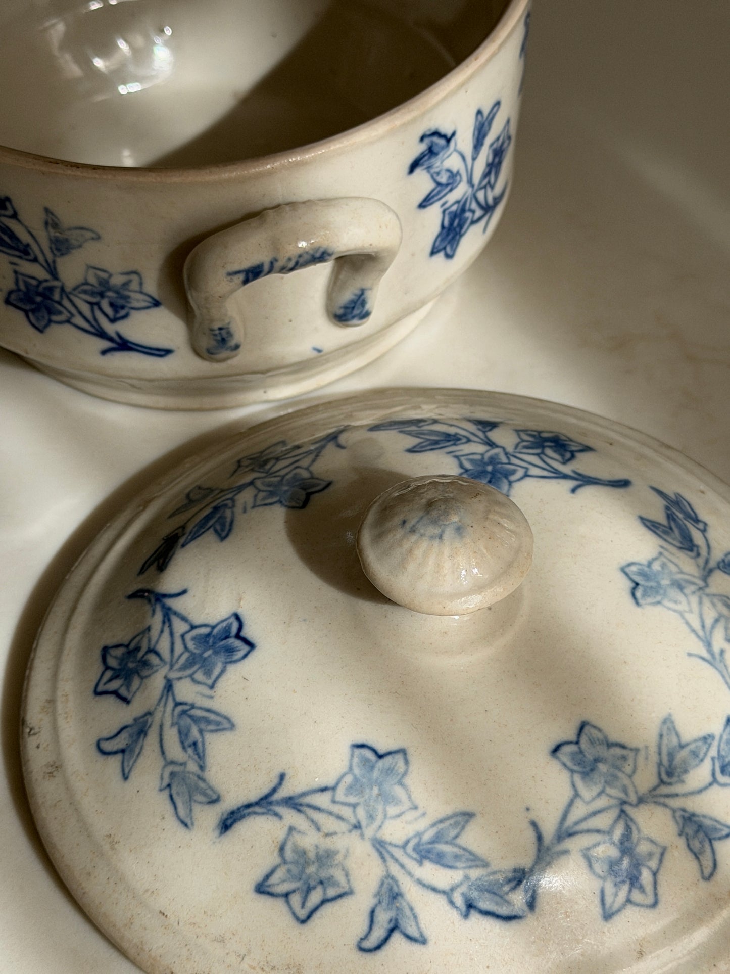 Blue & White Floral French Terrine