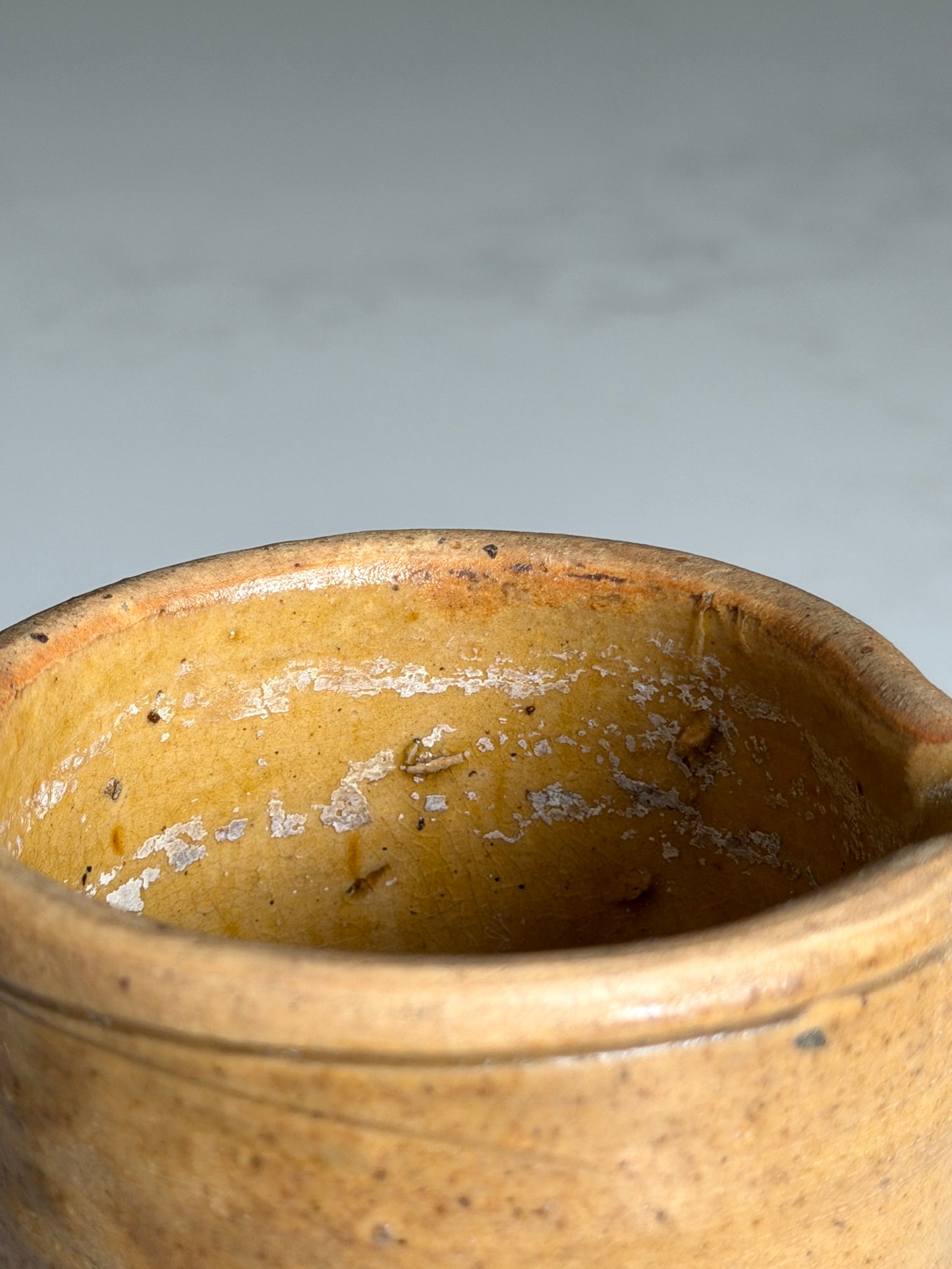 Wide Neck French Jug - Honey