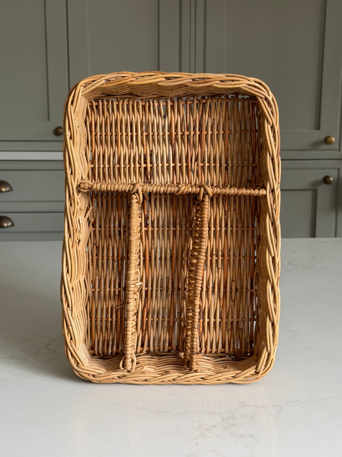 Wicker Cutlery Tray