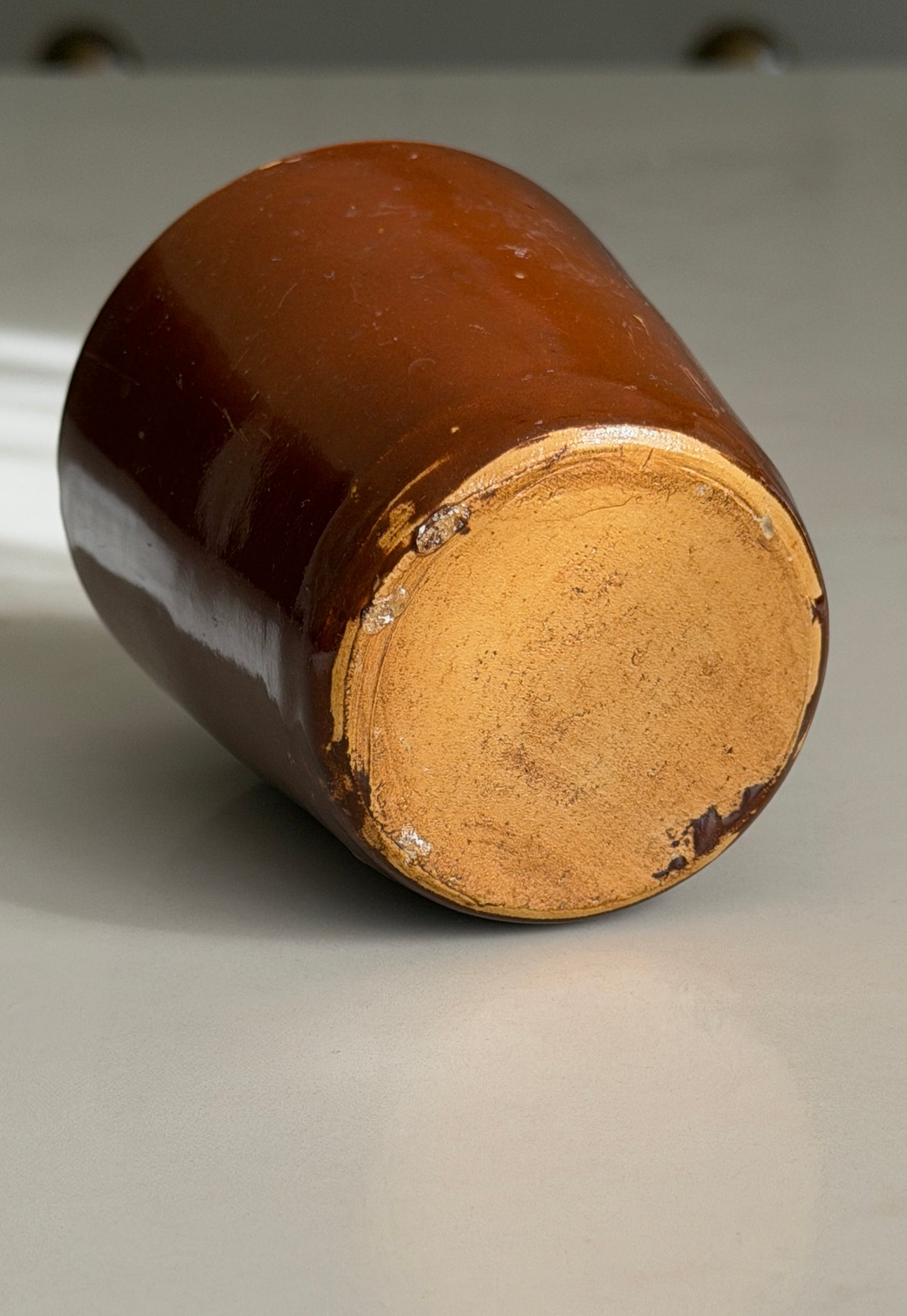 Brown Victorian Pot