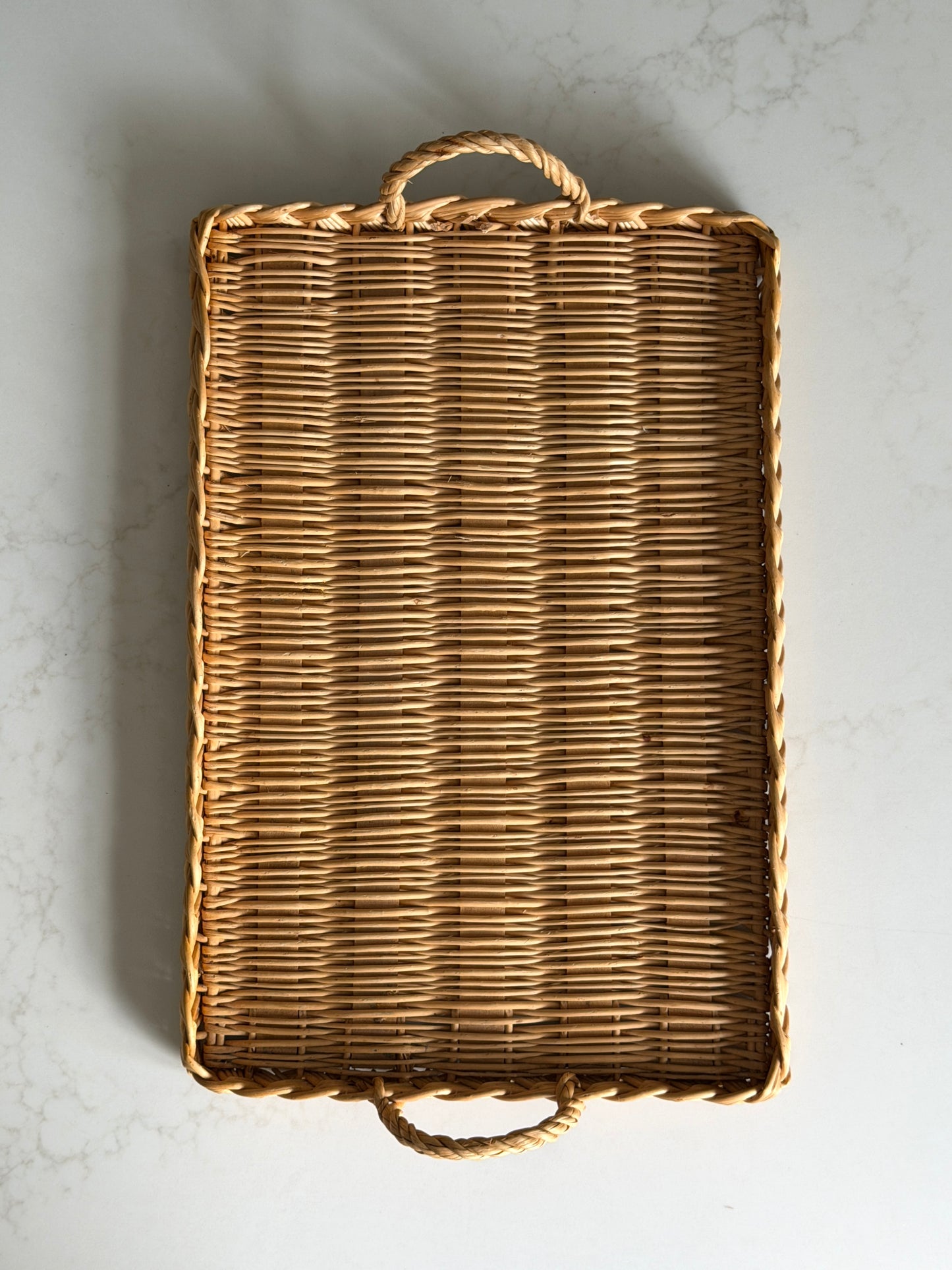 Large Wicker Tray