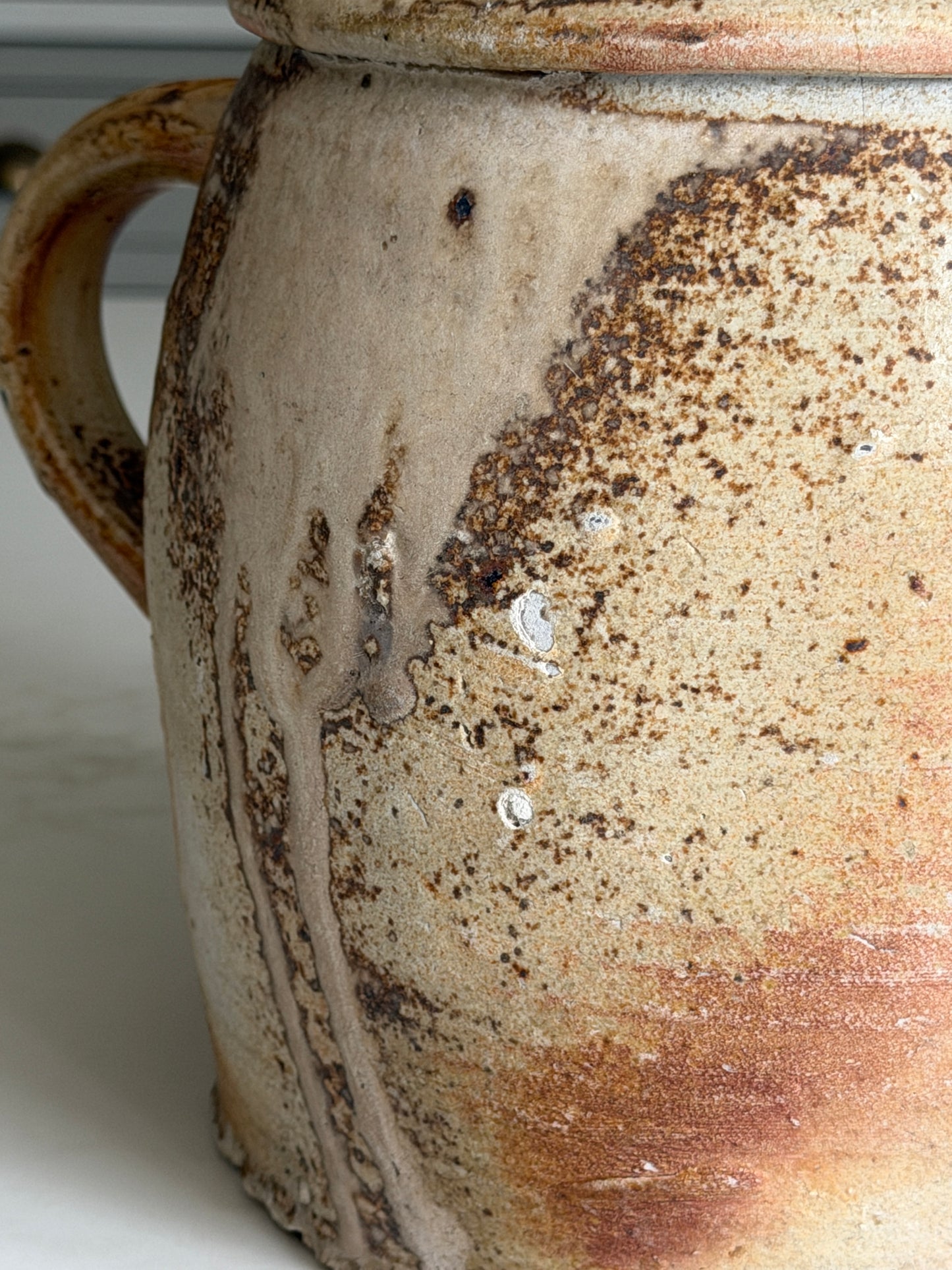 Wide Neck French Jug - Latte