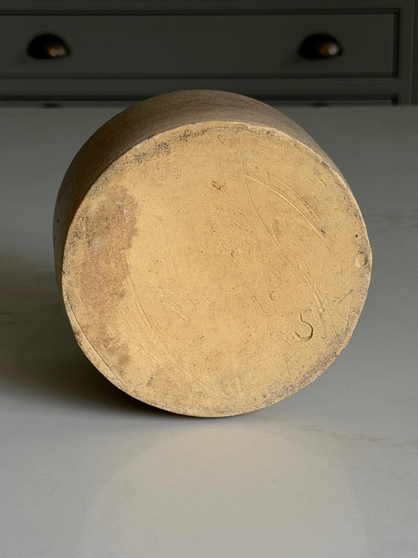 Cream - Beige French Stoneware Pot