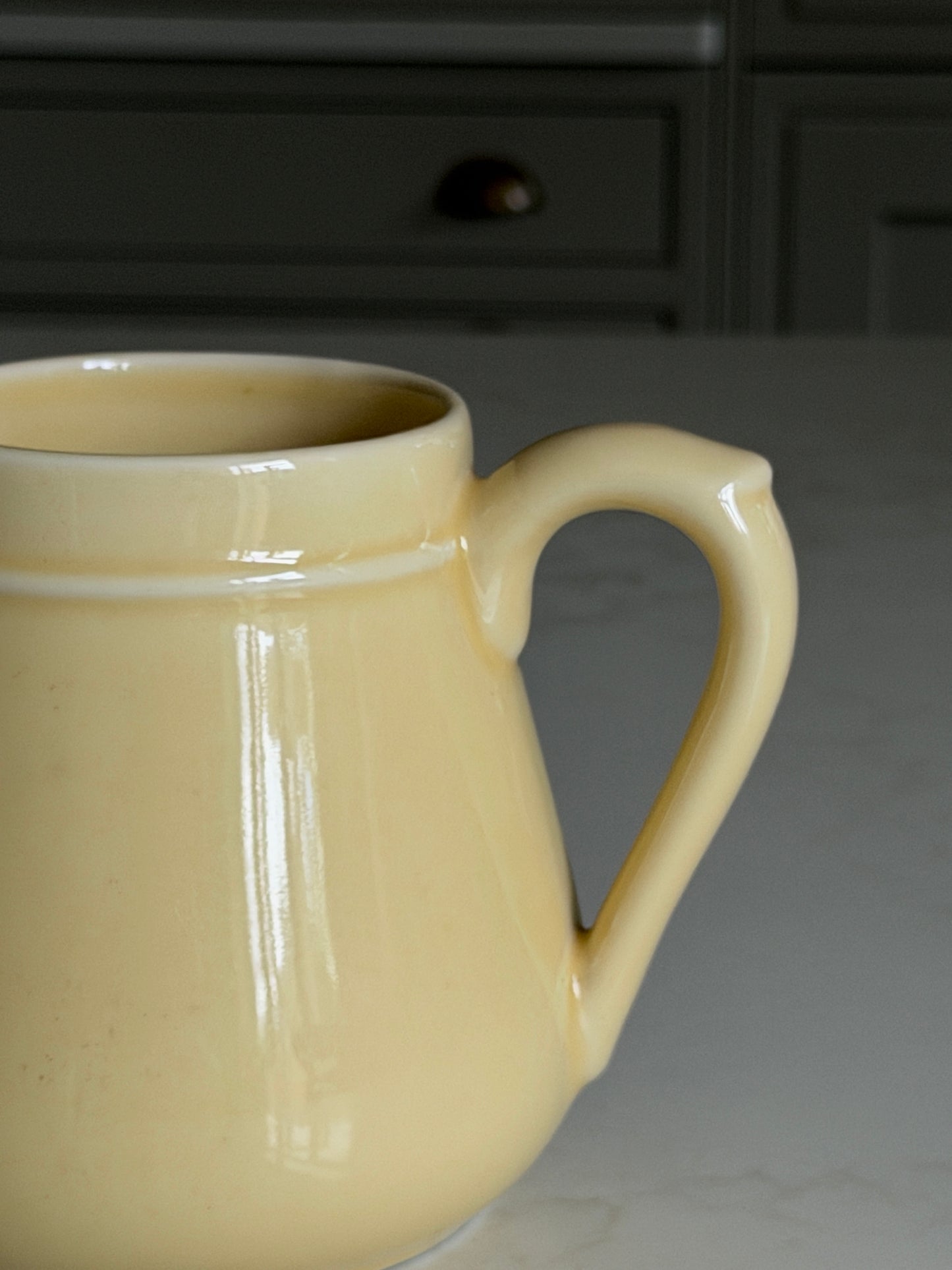 Butter Yellow French Jug