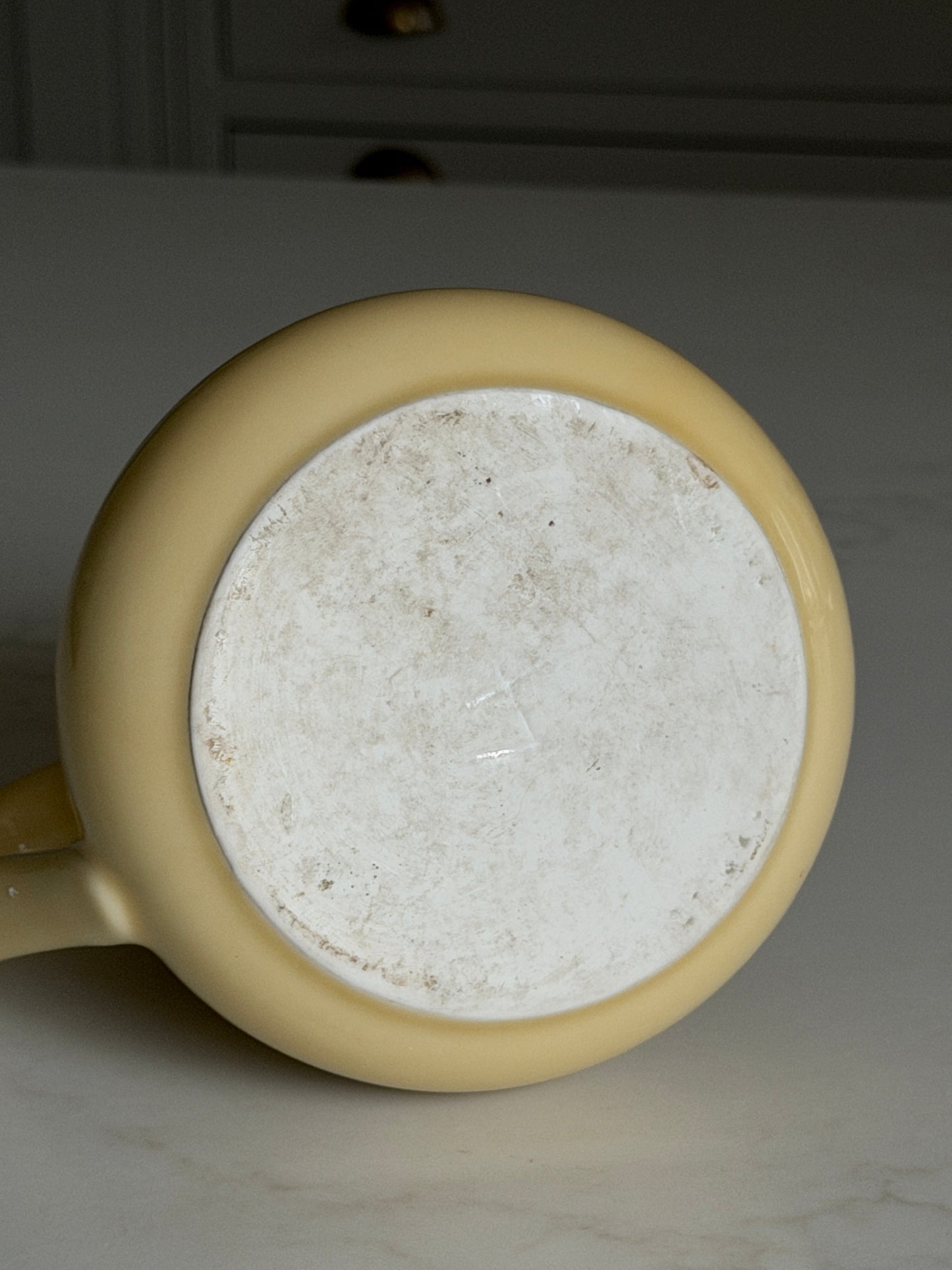Butter Yellow French Jug